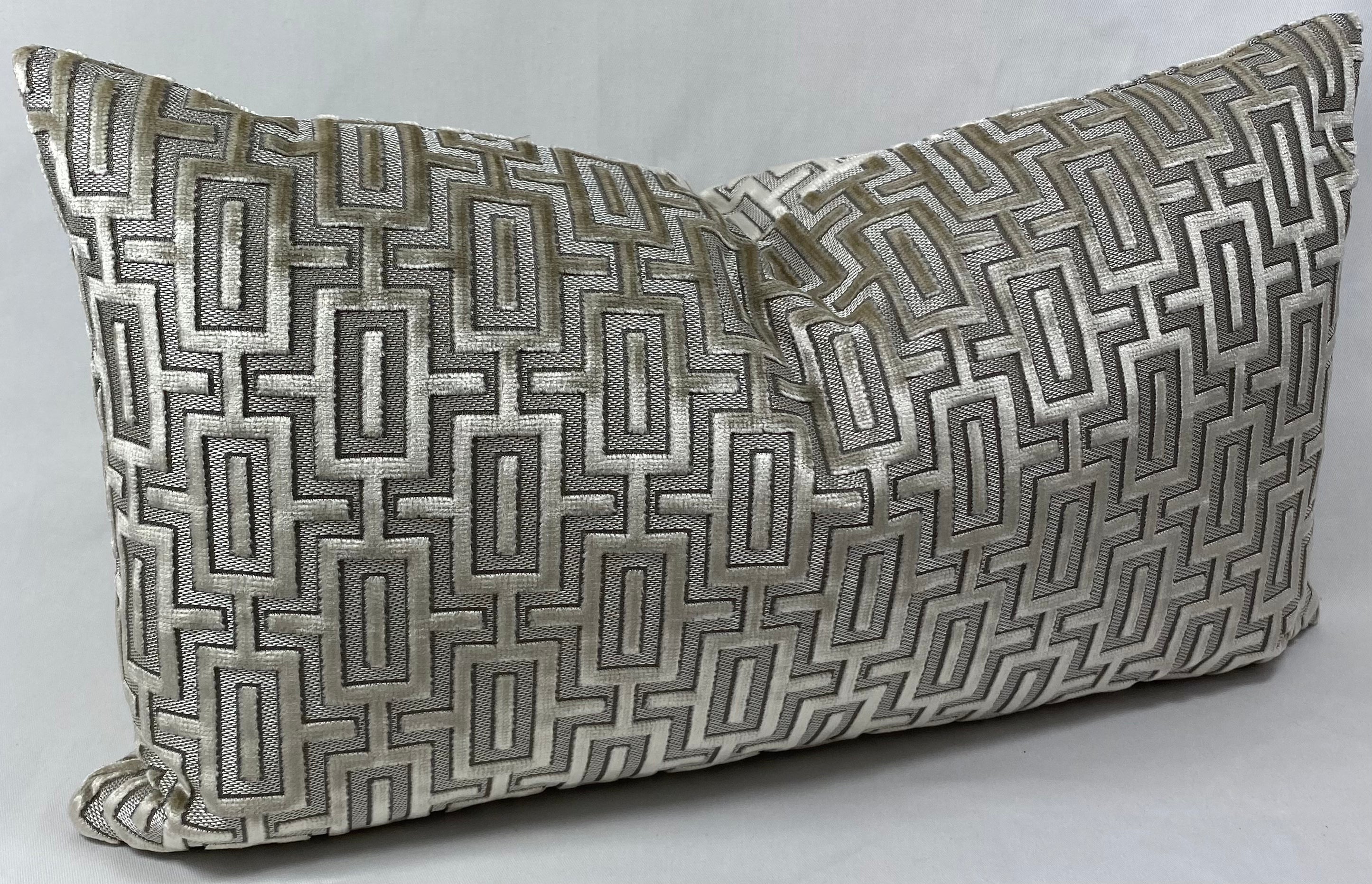 Luxury Lumbar Pillow - 24" x 14" - Bergman Pearl