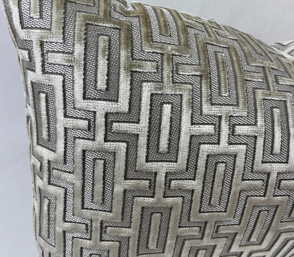 Luxury Lumbar Pillow - 24" x 14" - Bergman Pearl