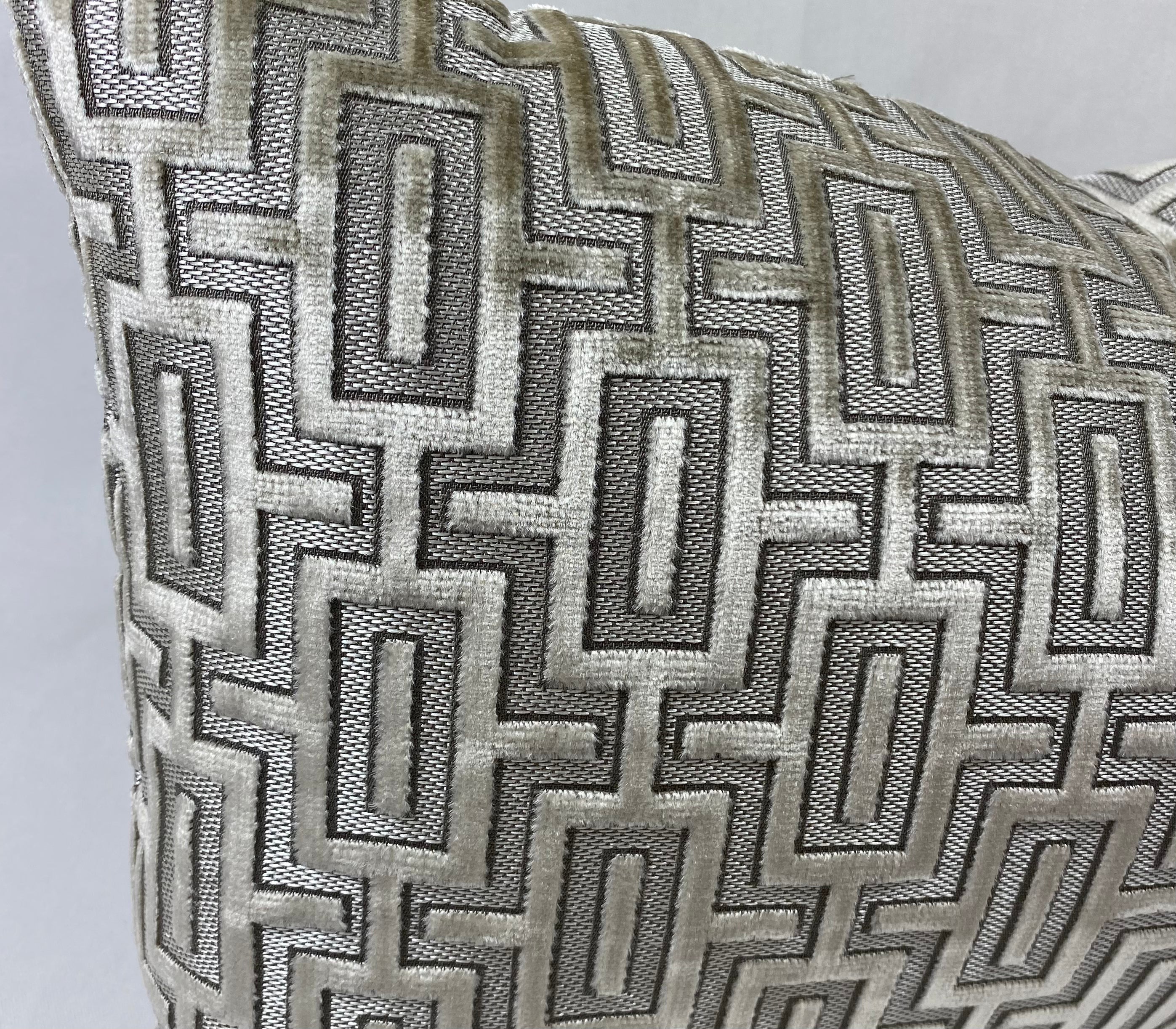 Luxury Lumbar Pillow - 24" x 14" - Bergman Pearl