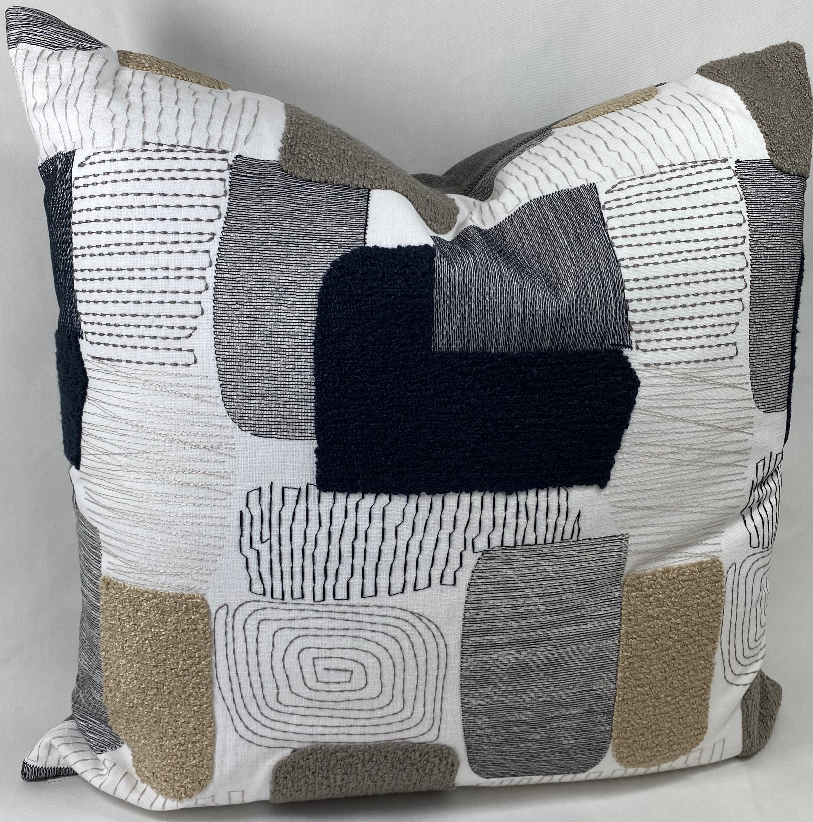 Luxury Pillow – 24" × 24" – Paintbox | Modern Textured Design – Kim ...