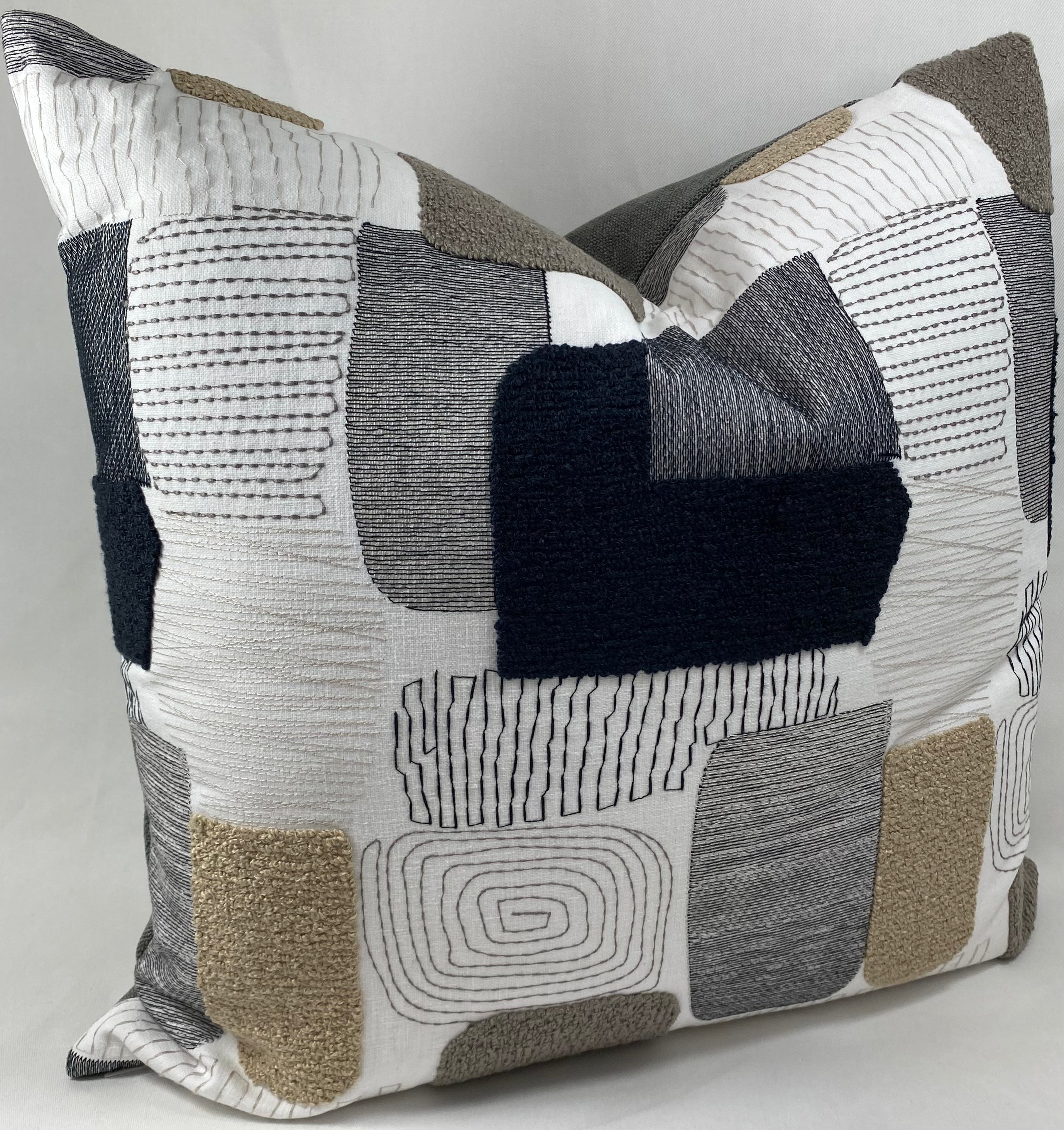 Luxury Pillow – 24" × 24" – Paintbox | Modern Textured Design – Kim ...