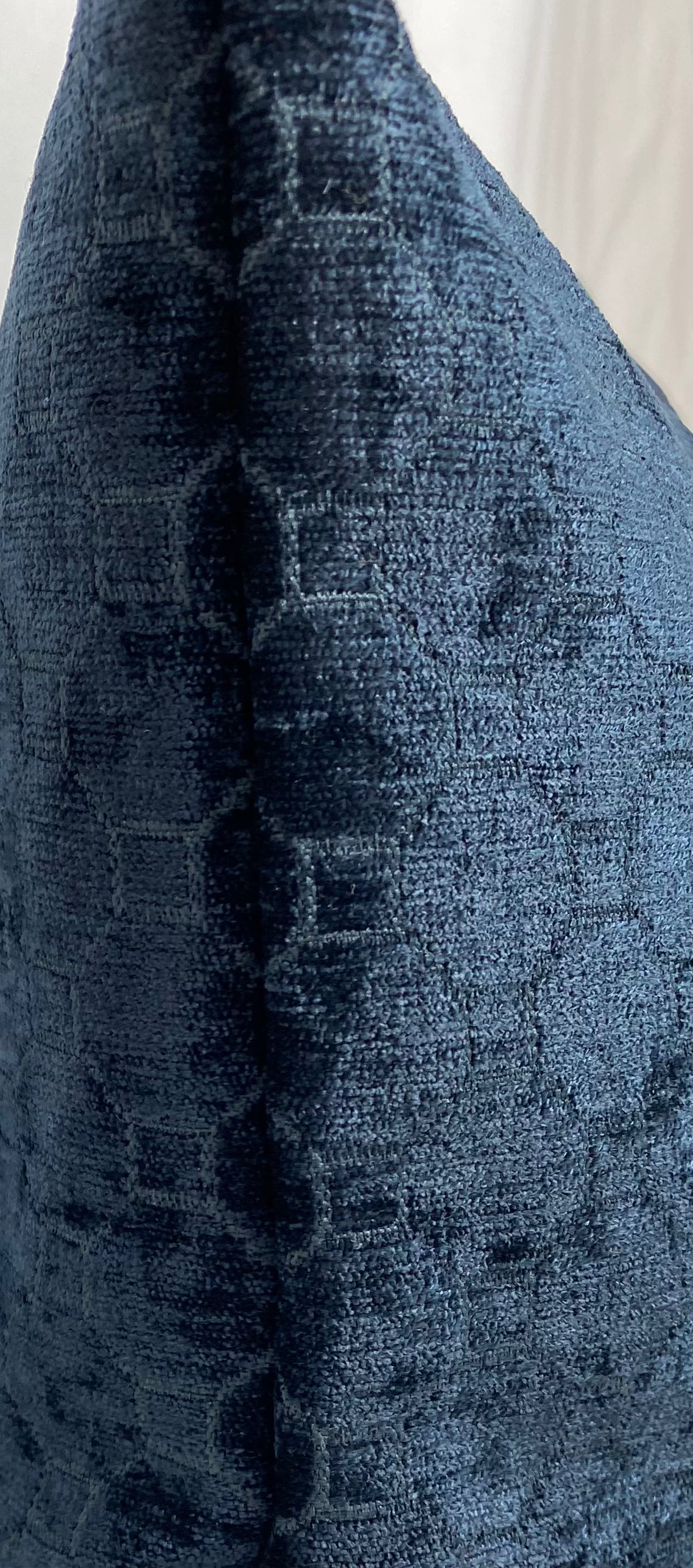 Luxury Lumbar Pillow - 24" x 14"- Smokey Blue