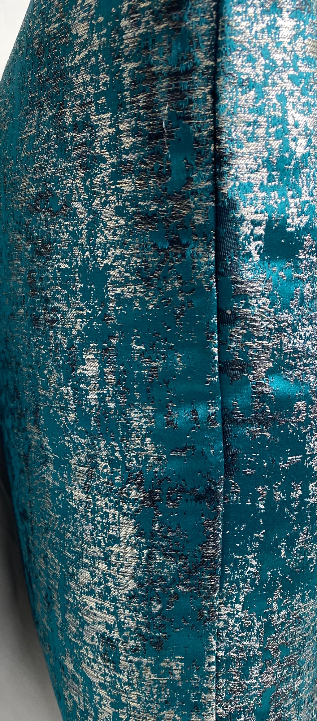 Luxury Pillow – 24" × 24" – Aurora Peacock