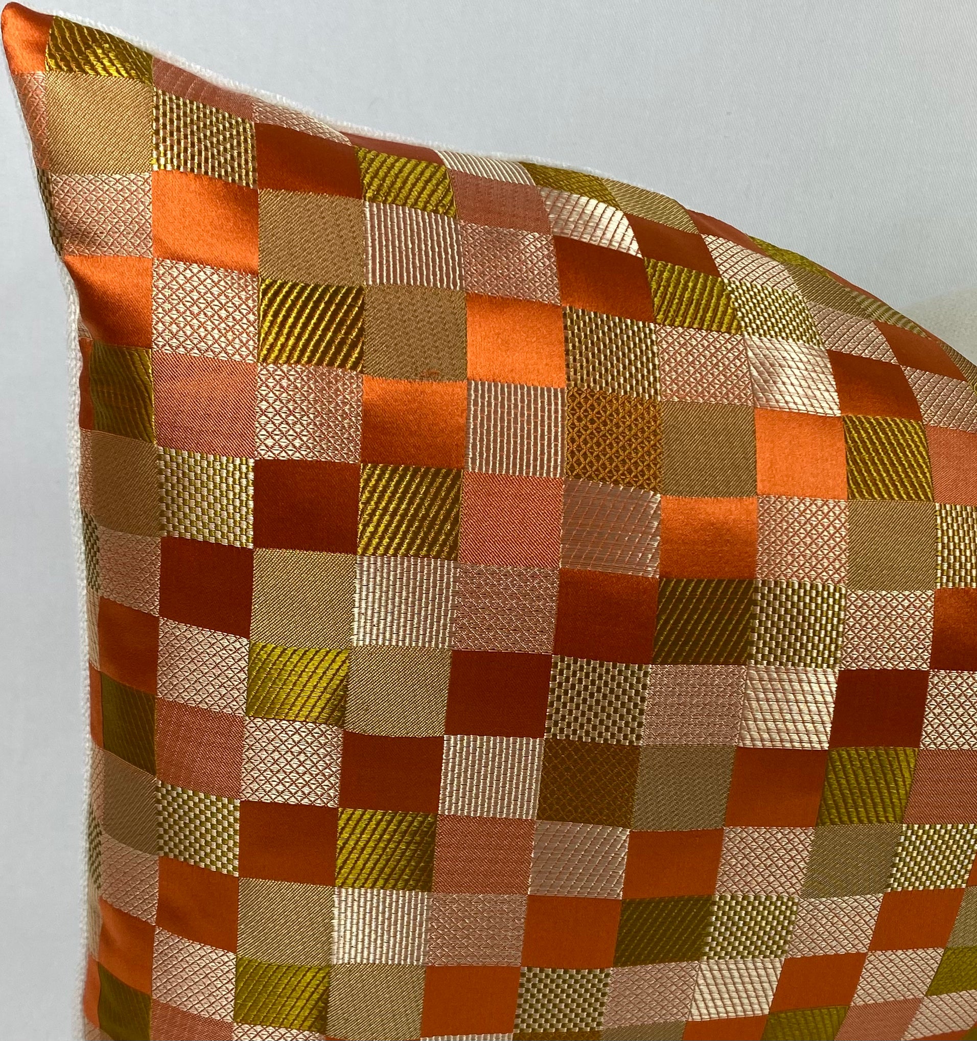 Luxury Lumbar Pillow - 24" x 14" - Cubit Orange