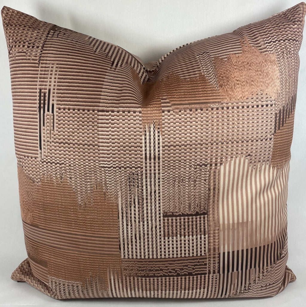 Luxury Pillow – 24" × 24" – Hurley Brown