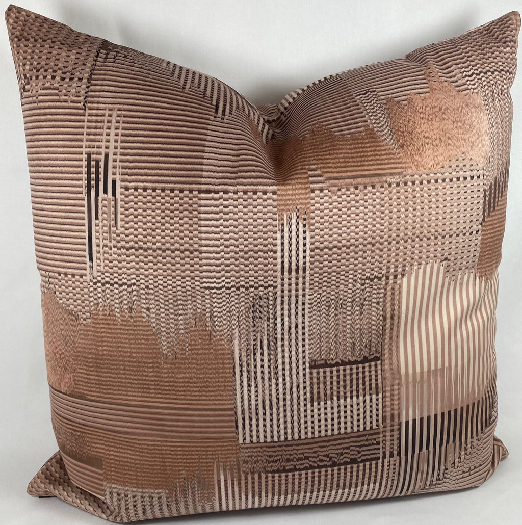 Luxury Pillow – 24" × 24" – Hurley Brown