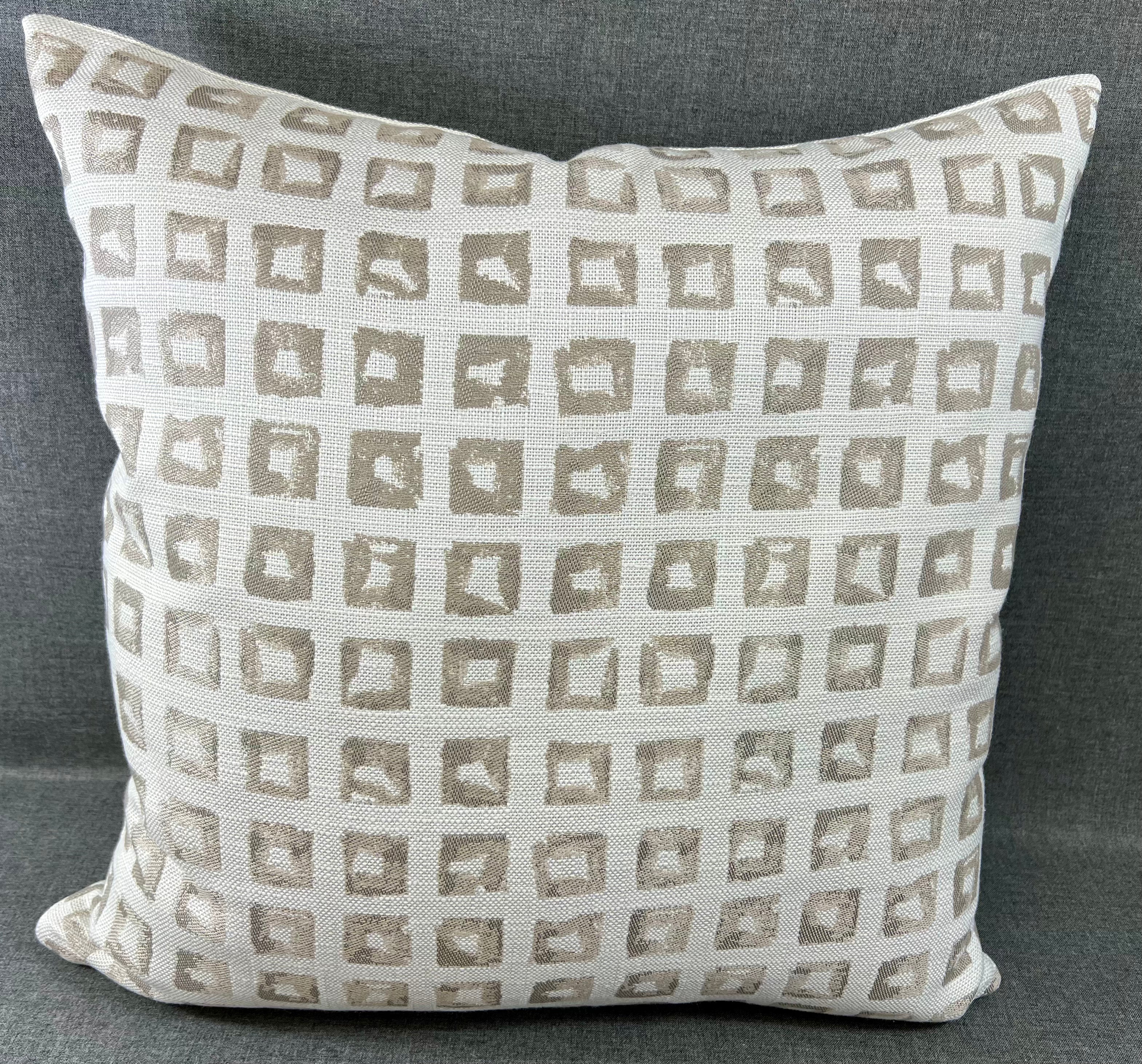 Luxury Outdoor Pillow - 22" x 22" - ODSQ Riviera Tan