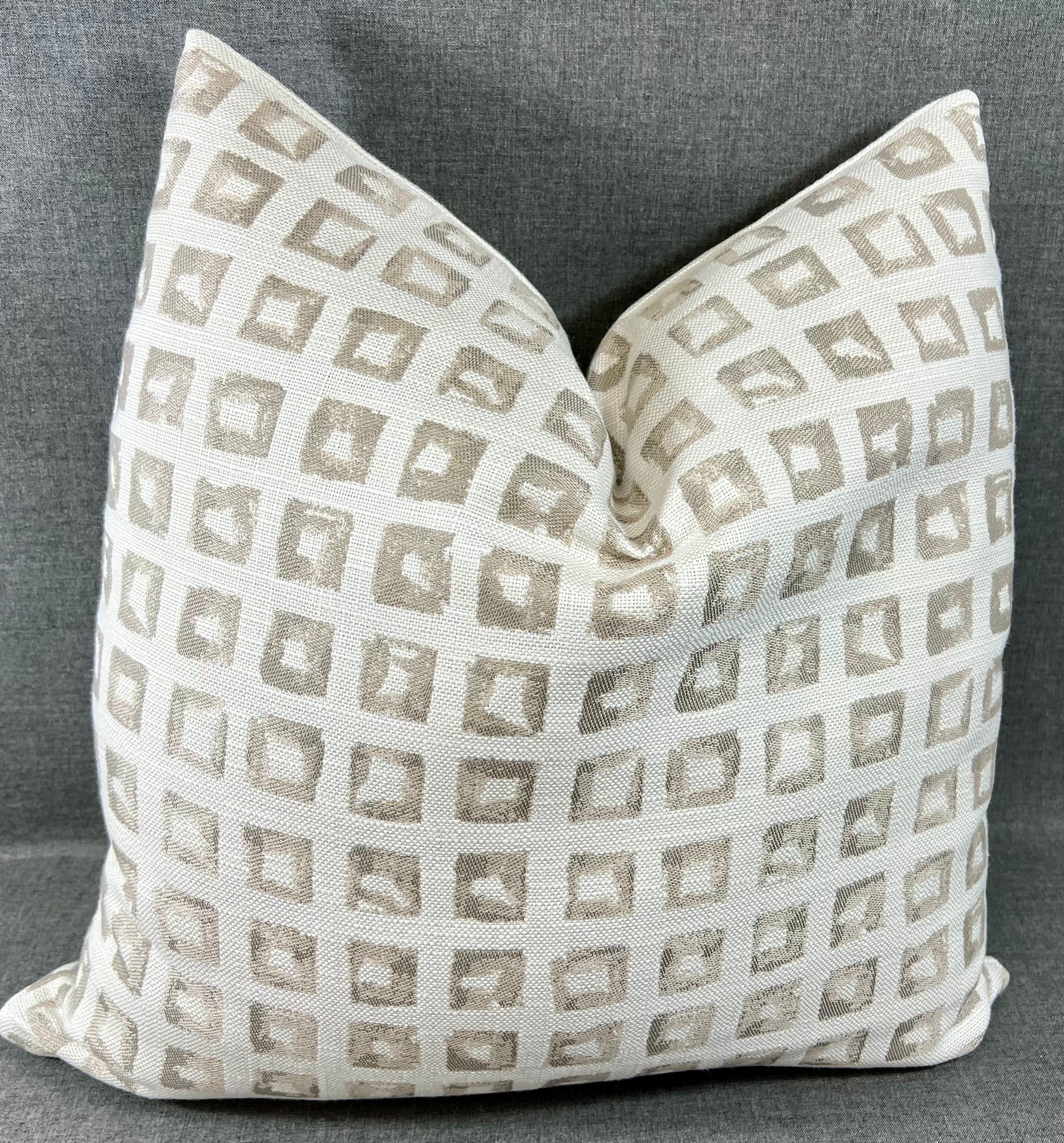 Luxury Outdoor Pillow - 22" x 22" - ODSQ Riviera Tan