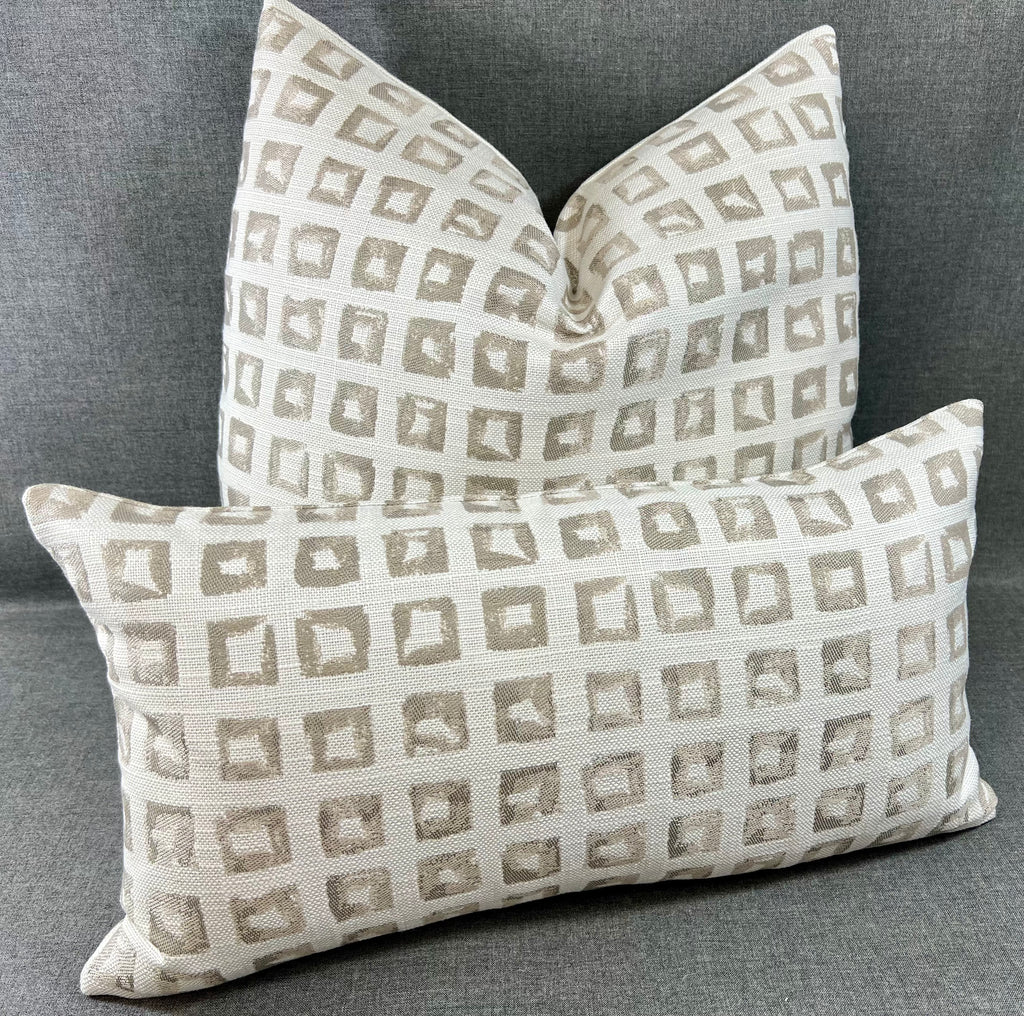 Luxury Outdoor Pillow - 22" x 22" - ODSQ Riviera Tan