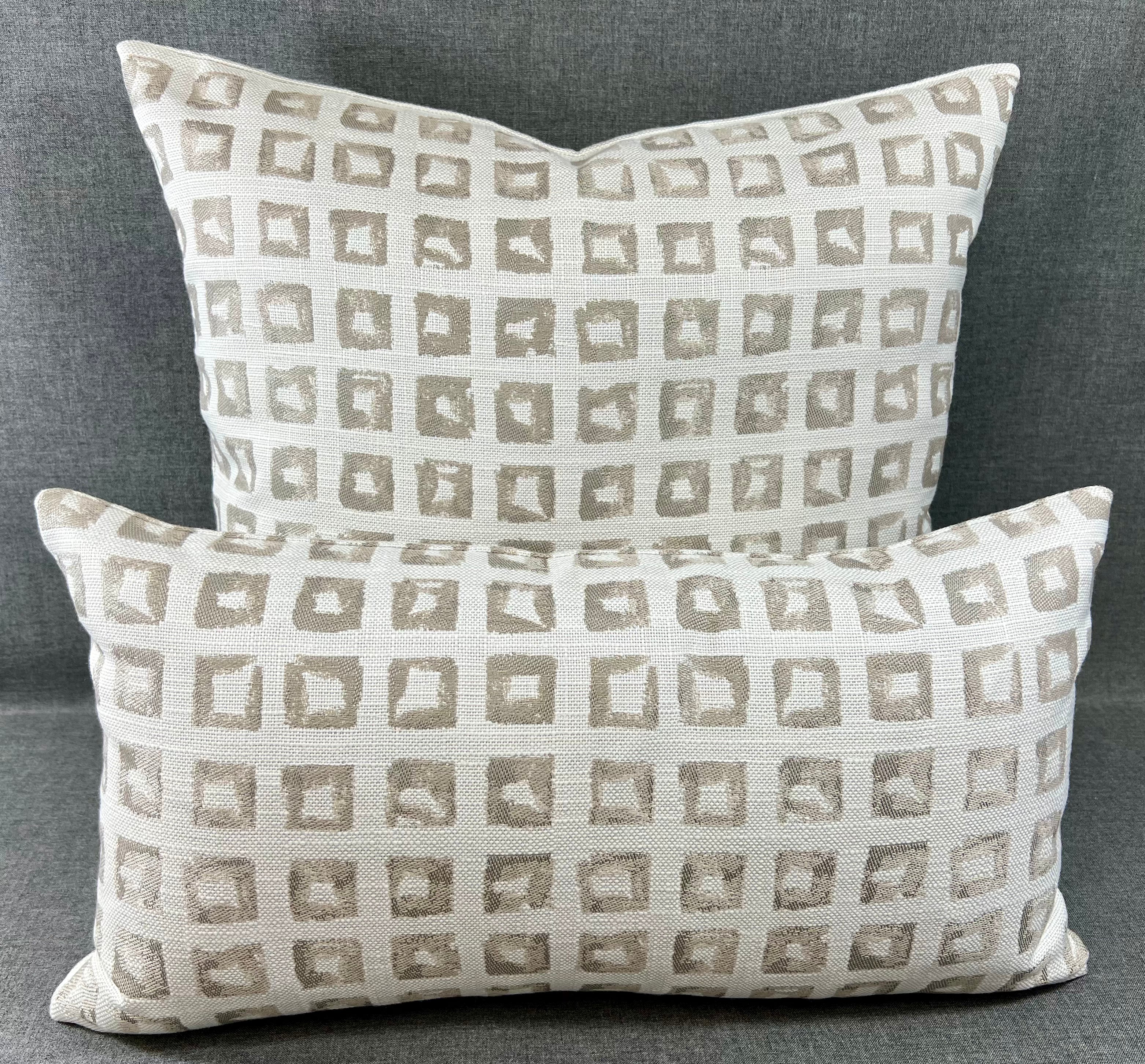 Luxury Outdoor Pillow - 22" x 22" - ODSQ Riviera Tan