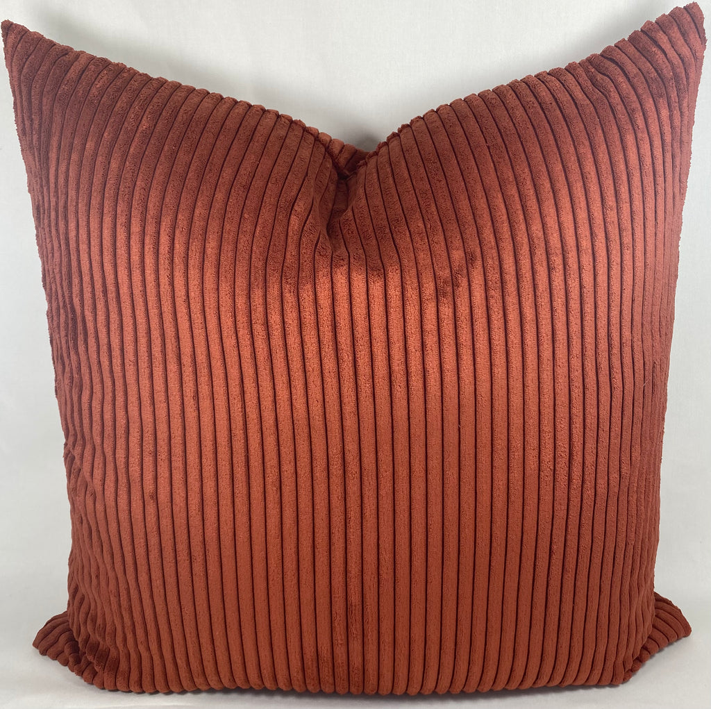 Luxury Pillow - 24” x 24” -Tuft Paprika