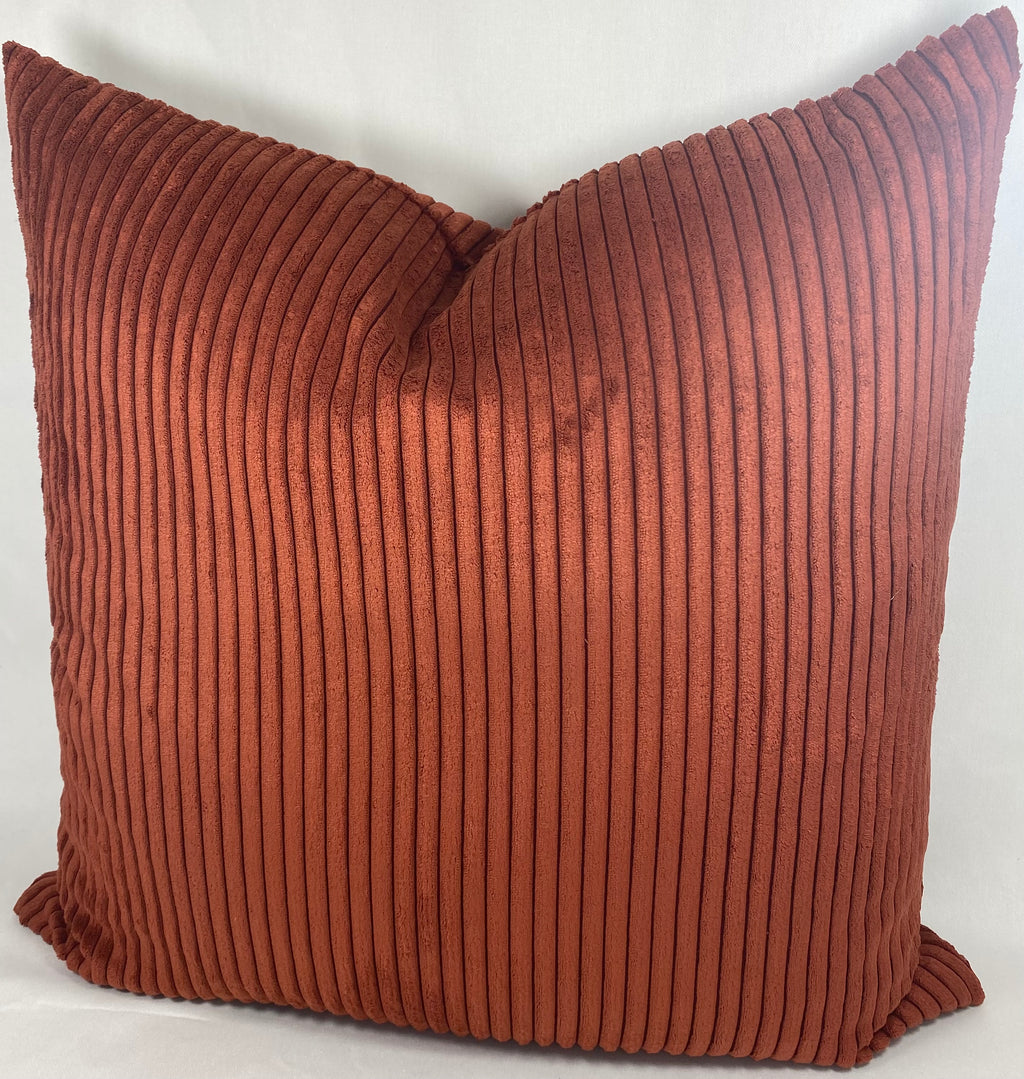 Luxury Pillow - 24” x 24” -Tuft Paprika