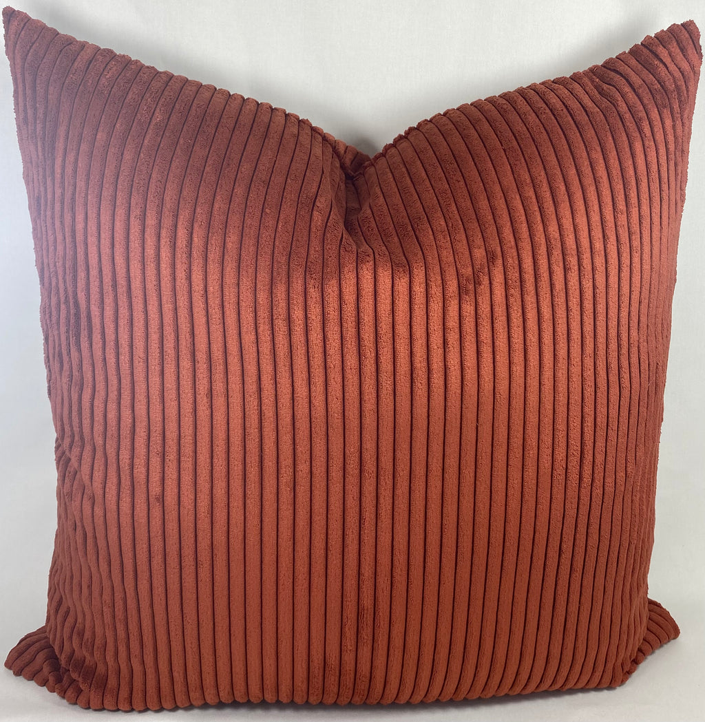 Luxury Pillow - 24” x 24” -Tuft Paprika