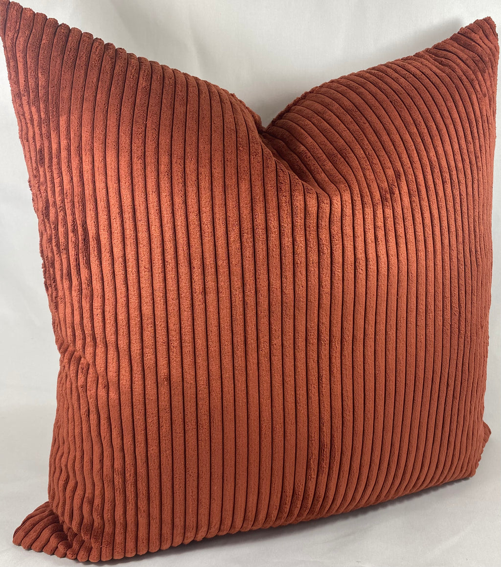 Luxury Pillow - 24” x 24” -Tuft Paprika