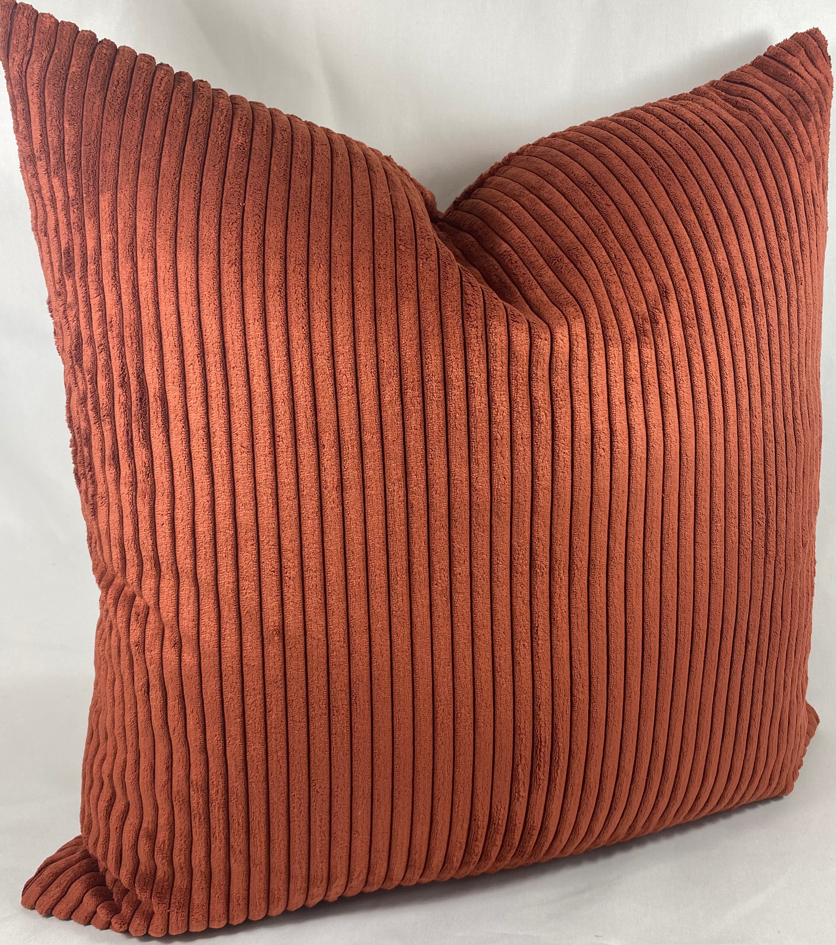 Luxury Pillow - 24” x 24” -Tuft Paprika