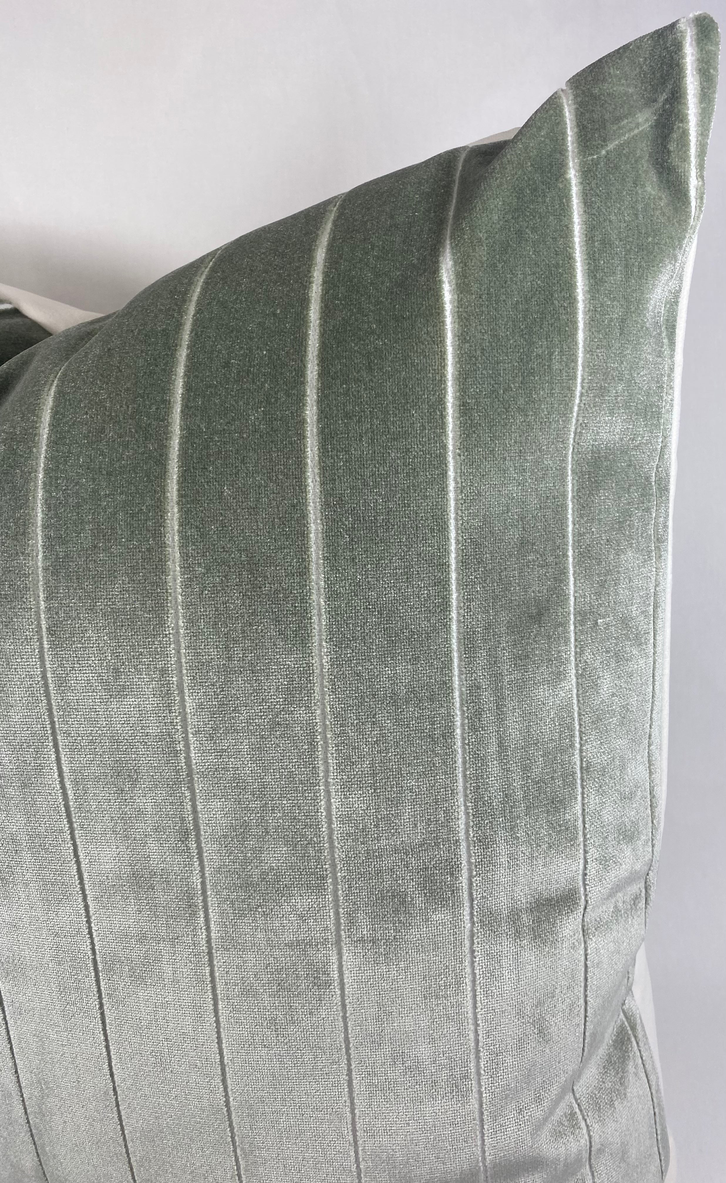 Luxury Pillow -  24" x 24" -Bizete Sage
