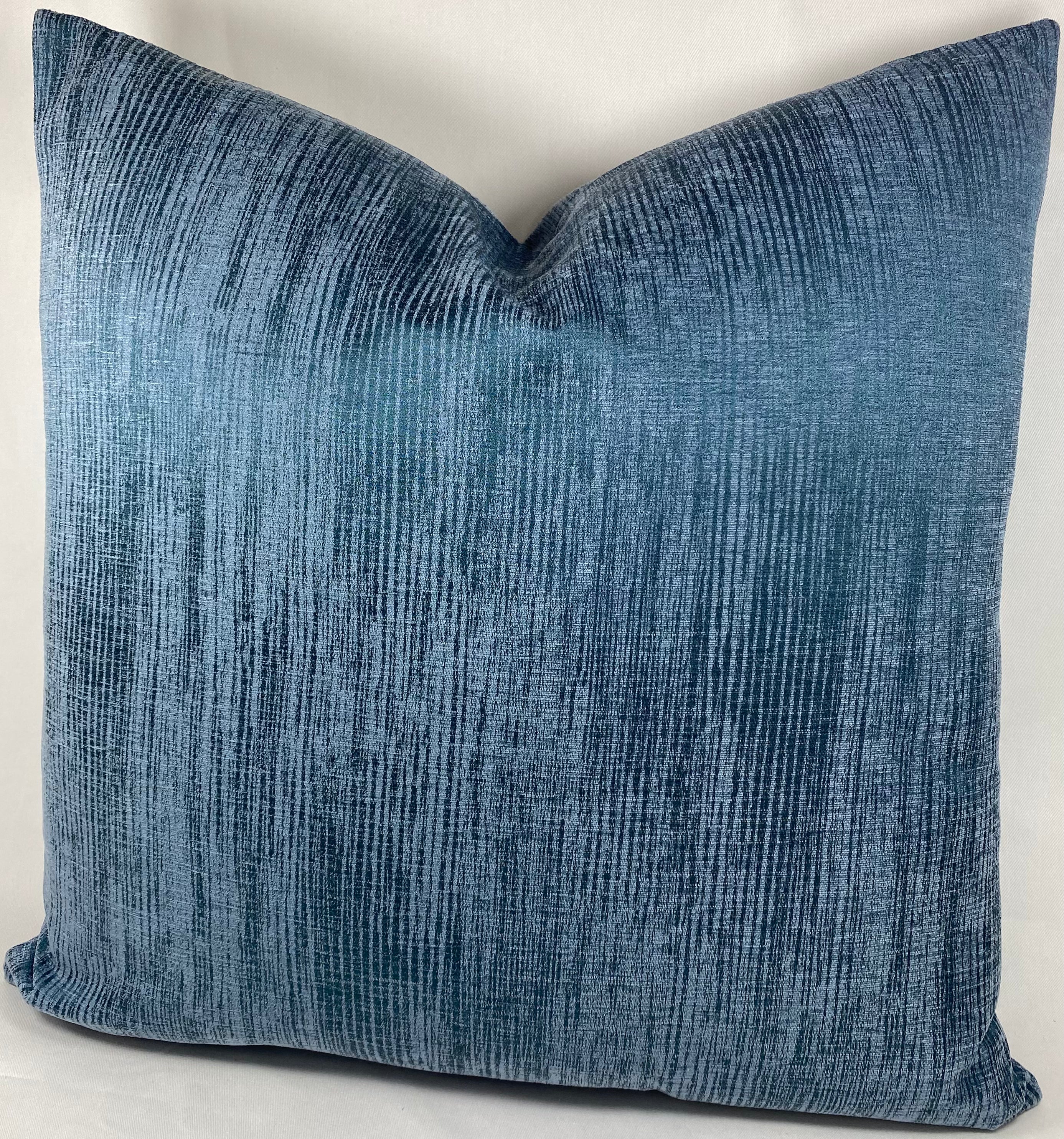 Luxury Pillow -  24" x 24" - Coronado Blue