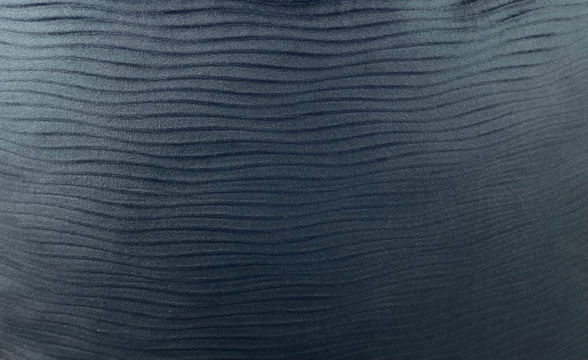 Luxury Pillow - 24” x 24” - Stream Black