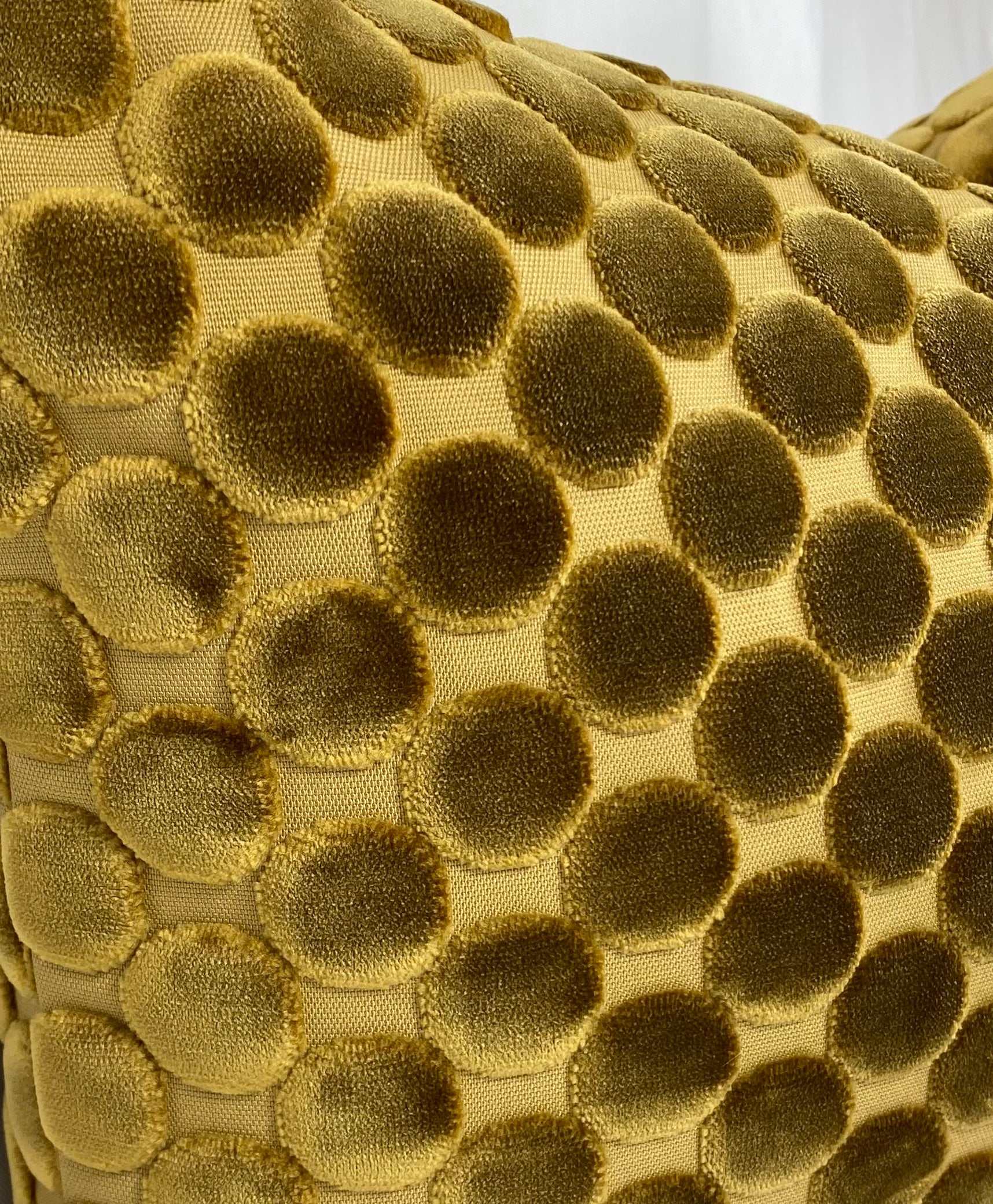 Luxury Lumbar Pillow - 24” x 14” - Dance Ochre