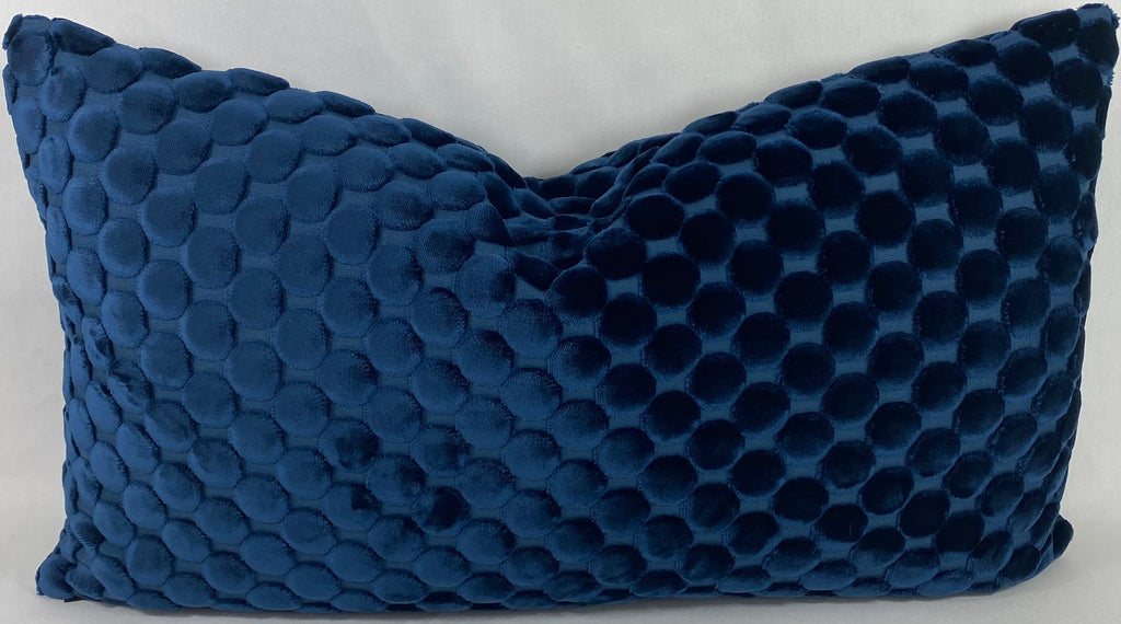 Luxury Lumbar Pillow - 24” x 14” - Dance Midnight