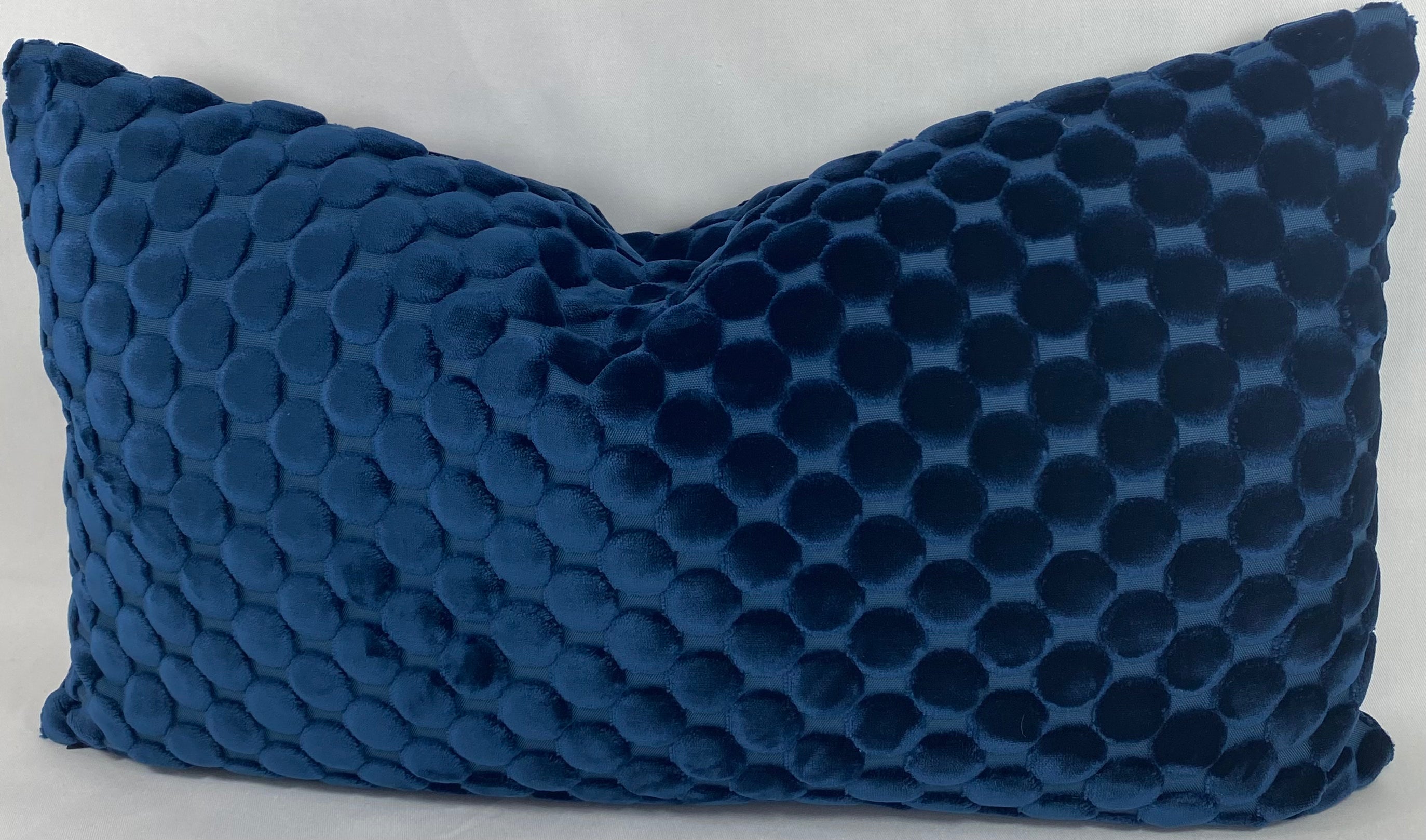 Luxury Lumbar Pillow - 24” x 14” - Dance Midnight