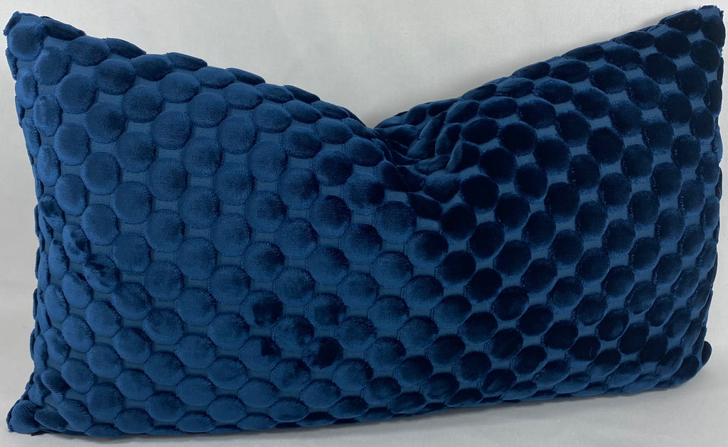 Luxury Lumbar Pillow - 24” x 14” - Dance Midnight