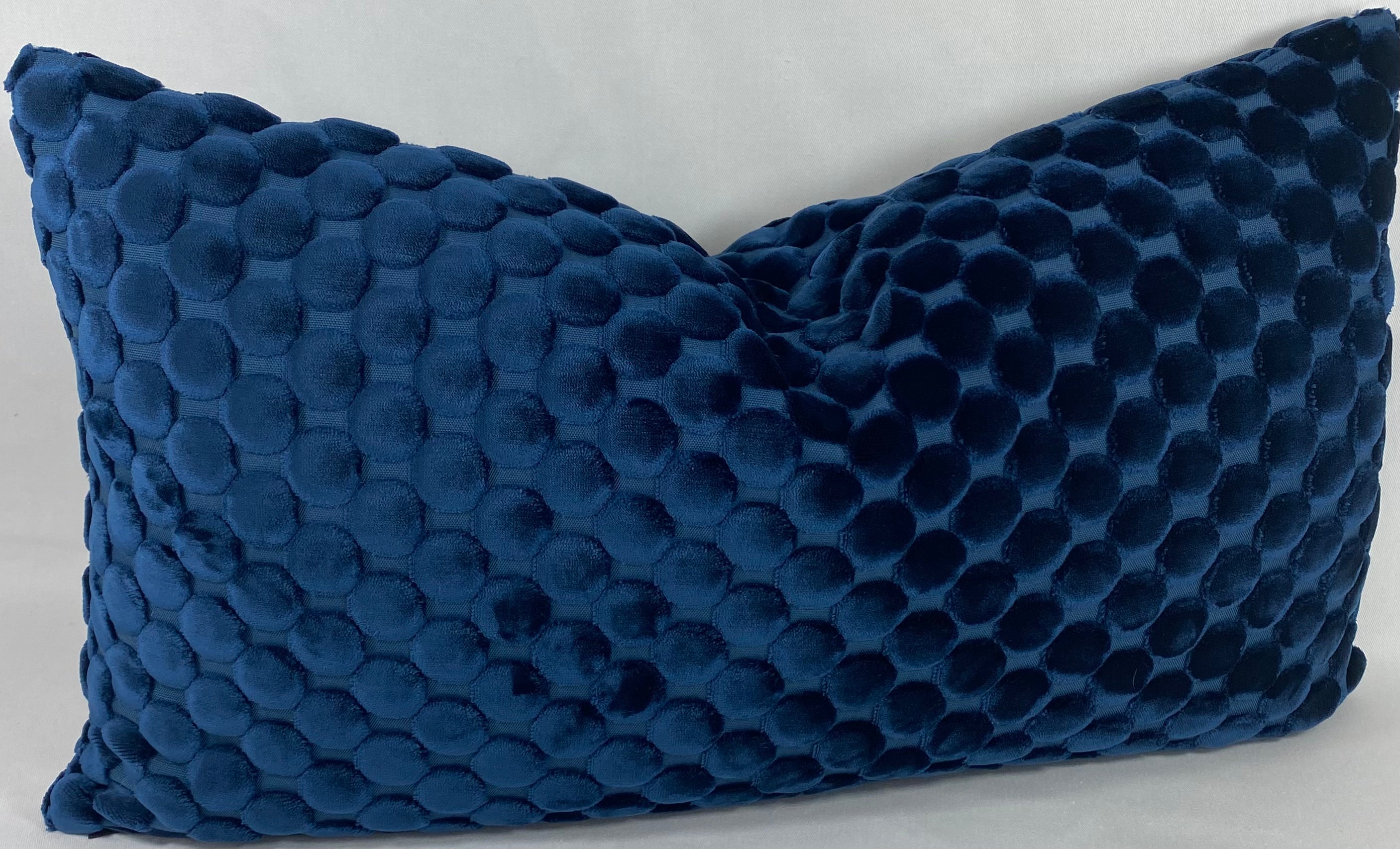 Luxury Lumbar Pillow - 24” x 14” - Dance Midnight