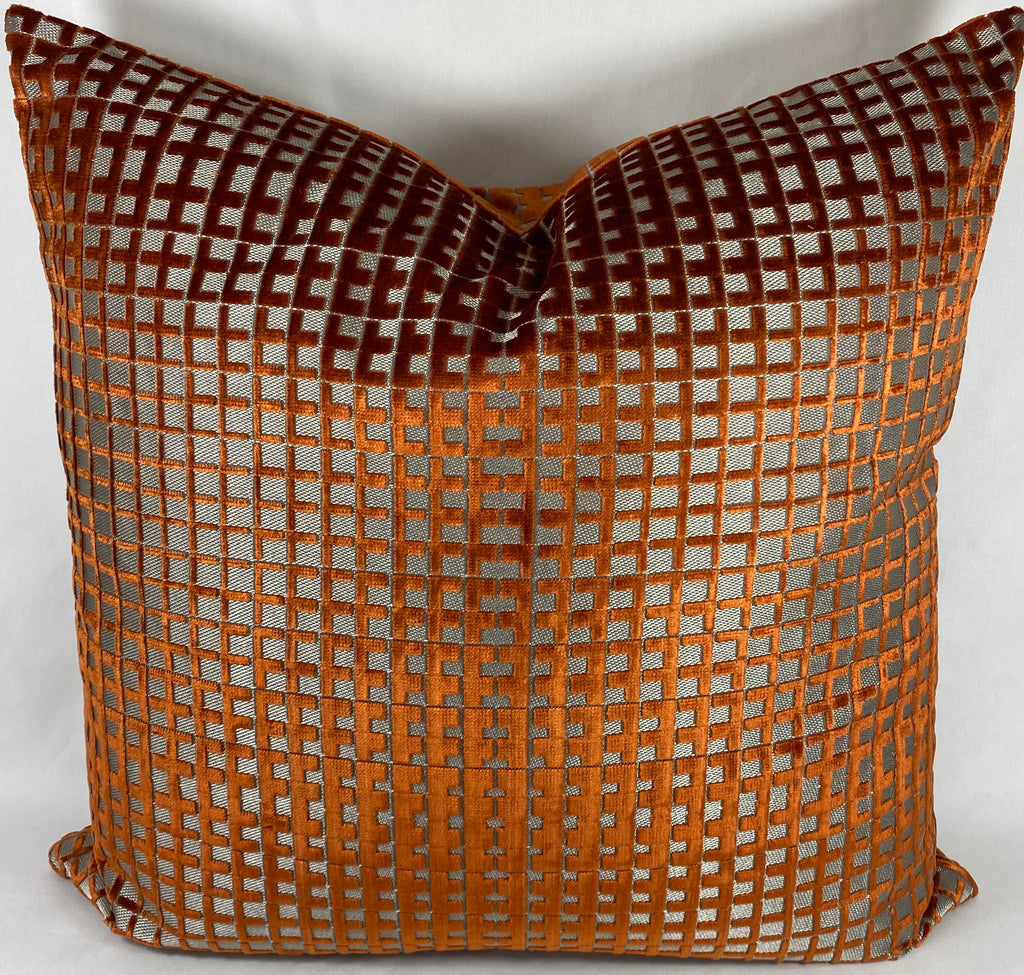 Luxury Pillow – 24" × 24" – Success Amber