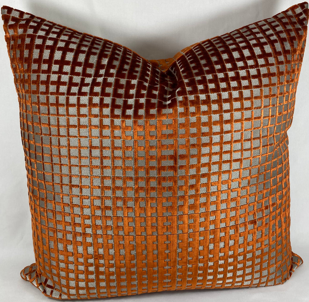 Luxury Pillow – 24" × 24" – Success Amber