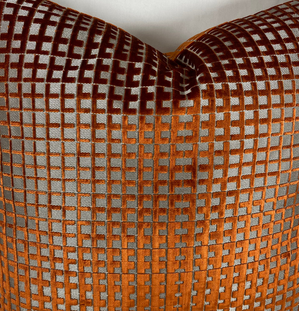 Luxury Pillow – 24" × 24" – Success Amber