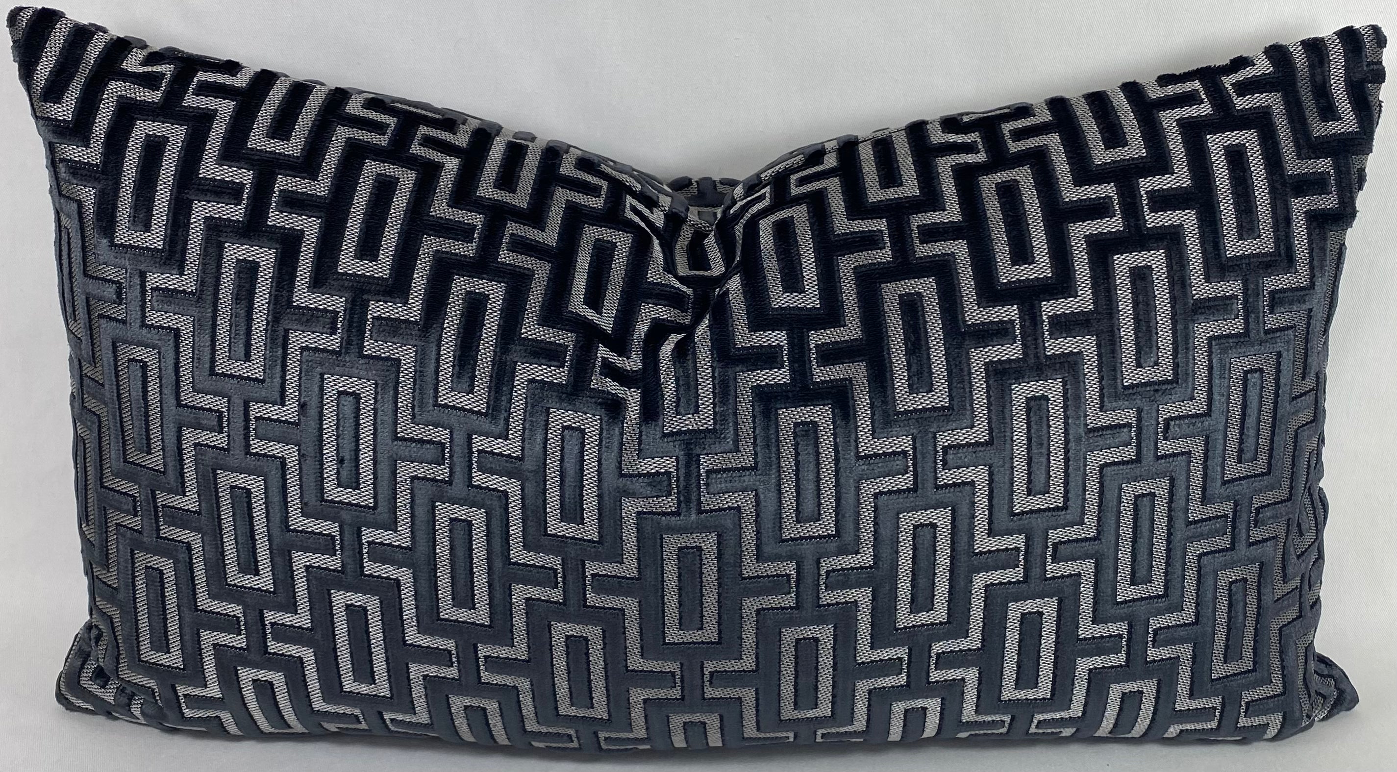 Luxury Lumbar Pillow - 24" x 14"- Bergman Onyx