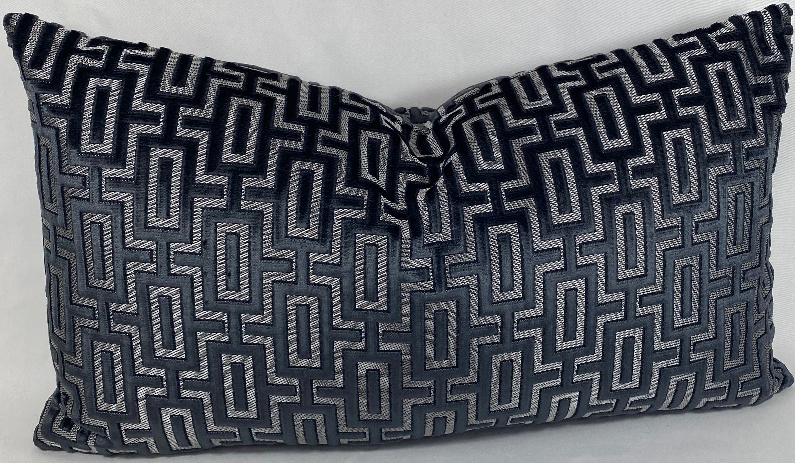 Luxury Lumbar Pillow - 24" x 14"- Bergman Onyx