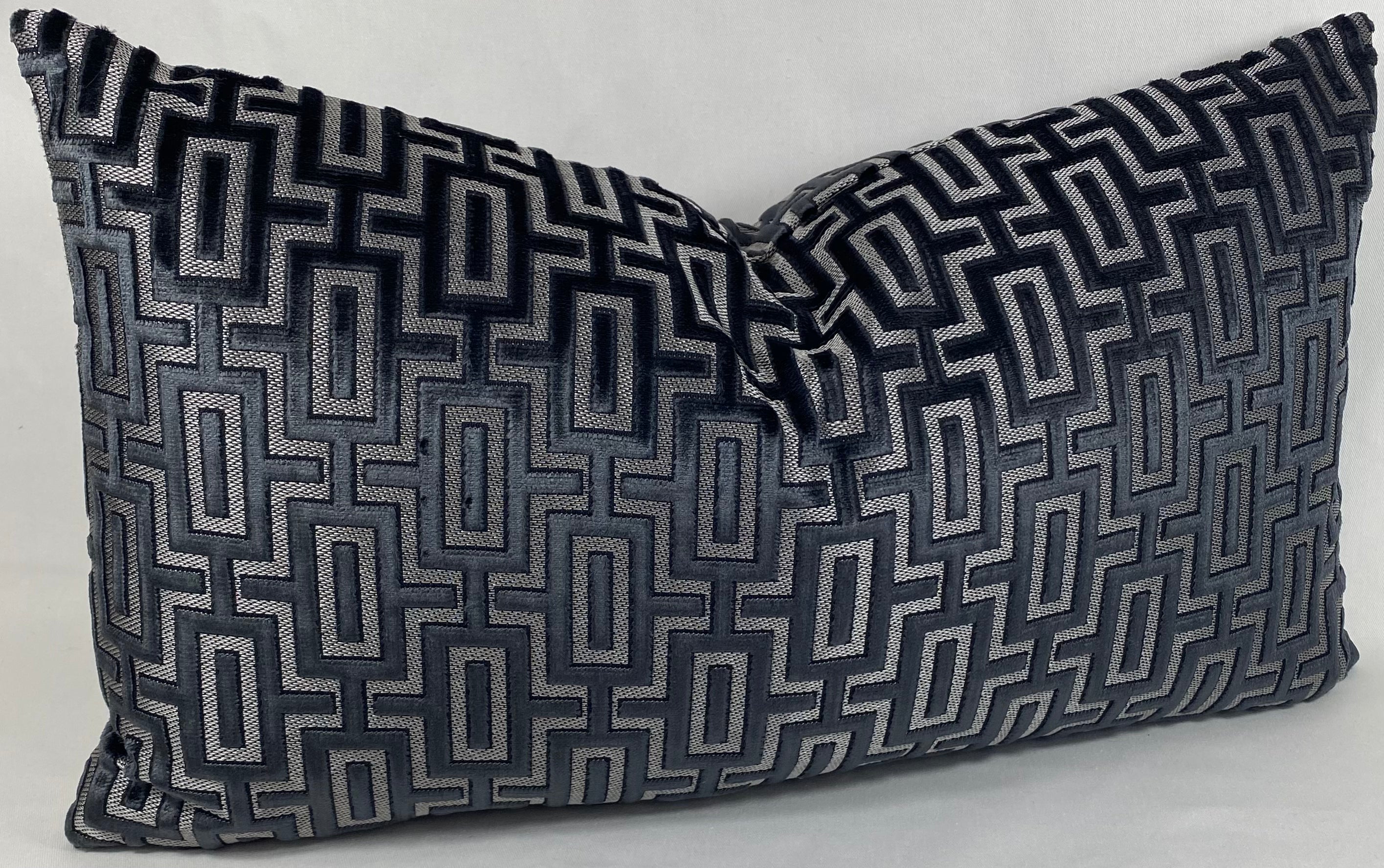 Luxury Lumbar Pillow - 24" x 14"- Bergman Onyx