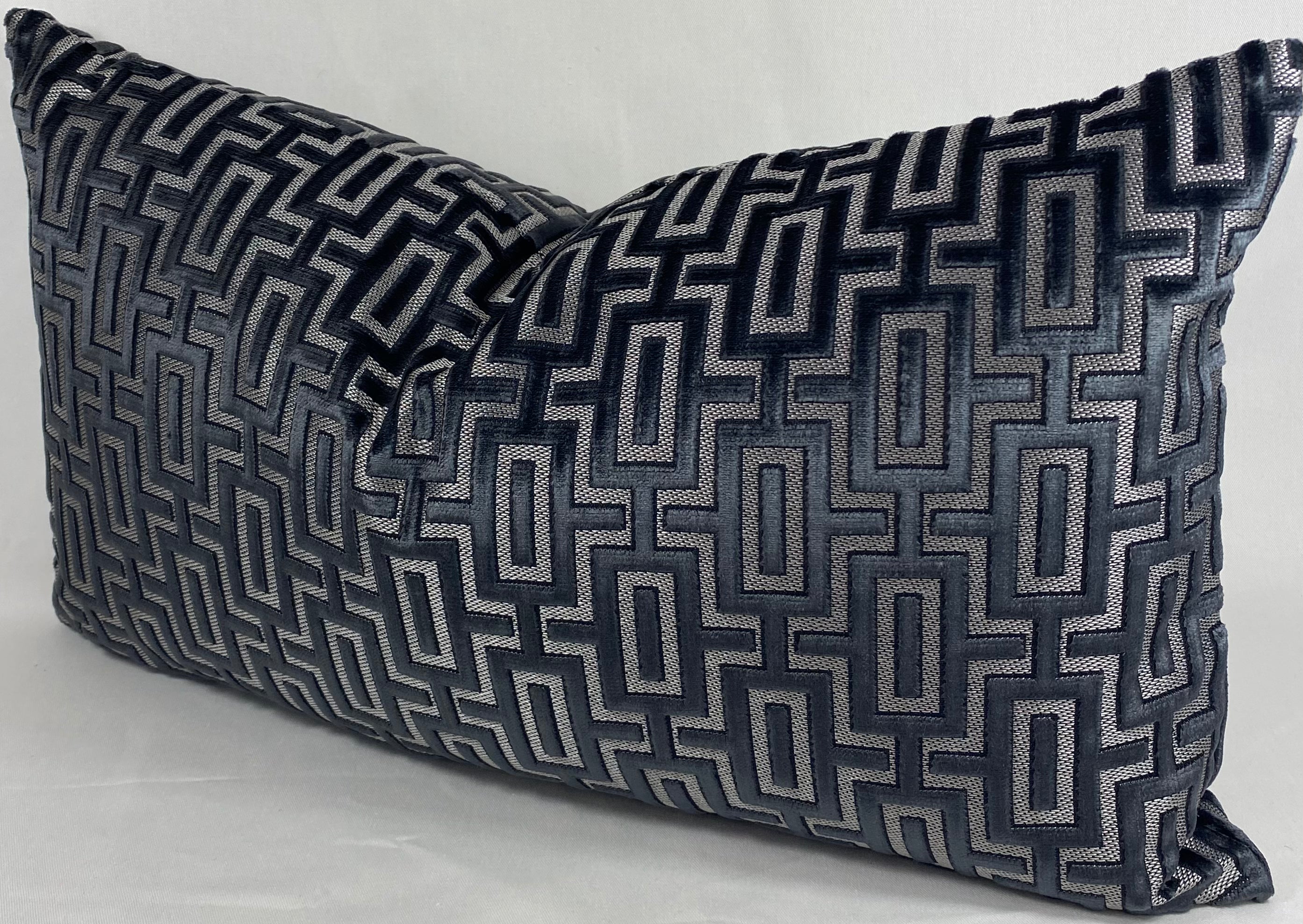 Luxury Lumbar Pillow - 24" x 14"- Bergman Onyx