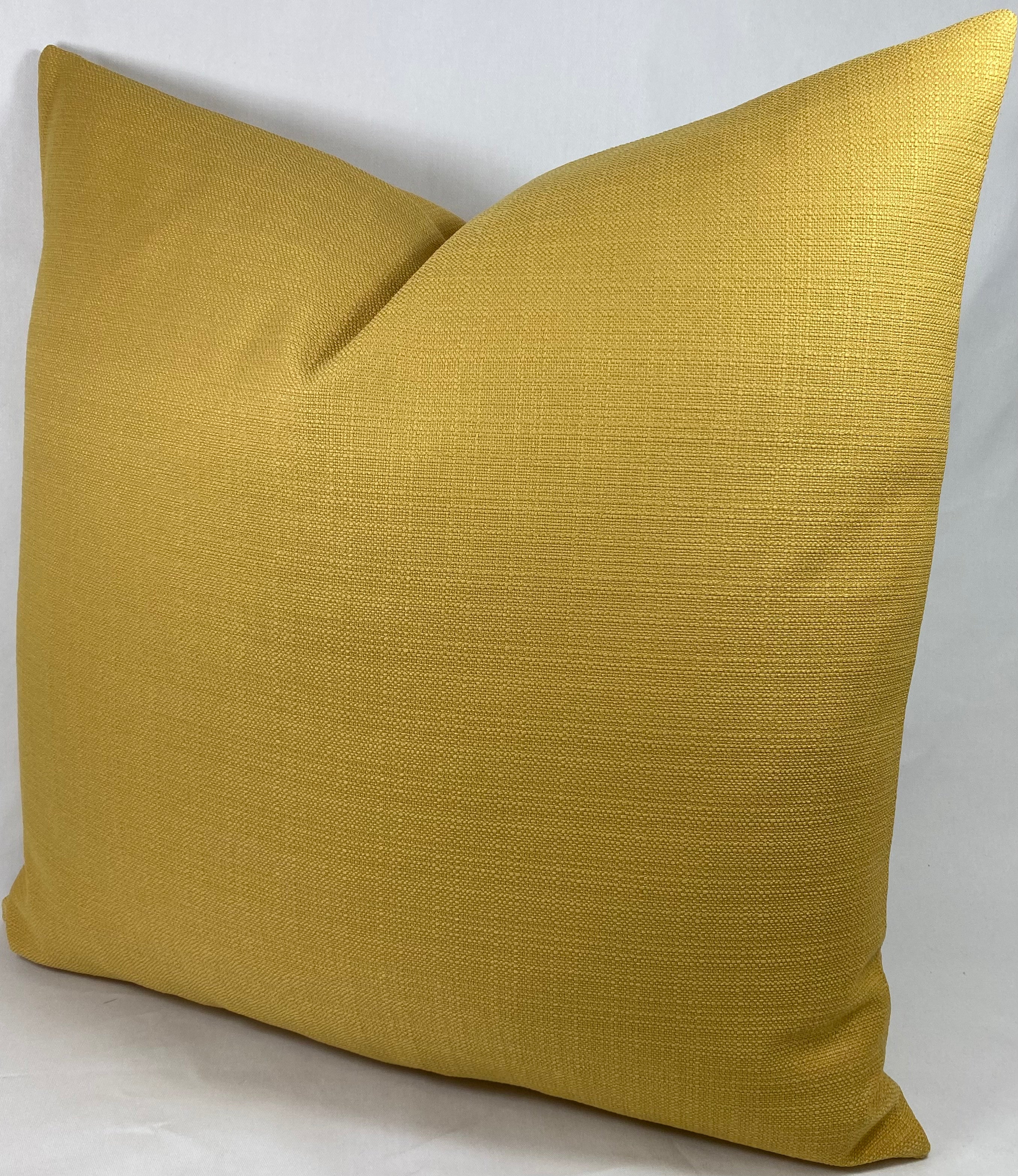 Luxury Pillow – 24" × 24" – Marigold Sun
