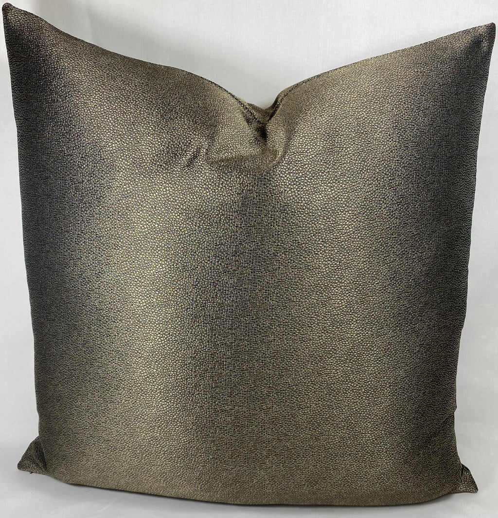 Luxury Pillow – 24" × 24" – Golden Hide