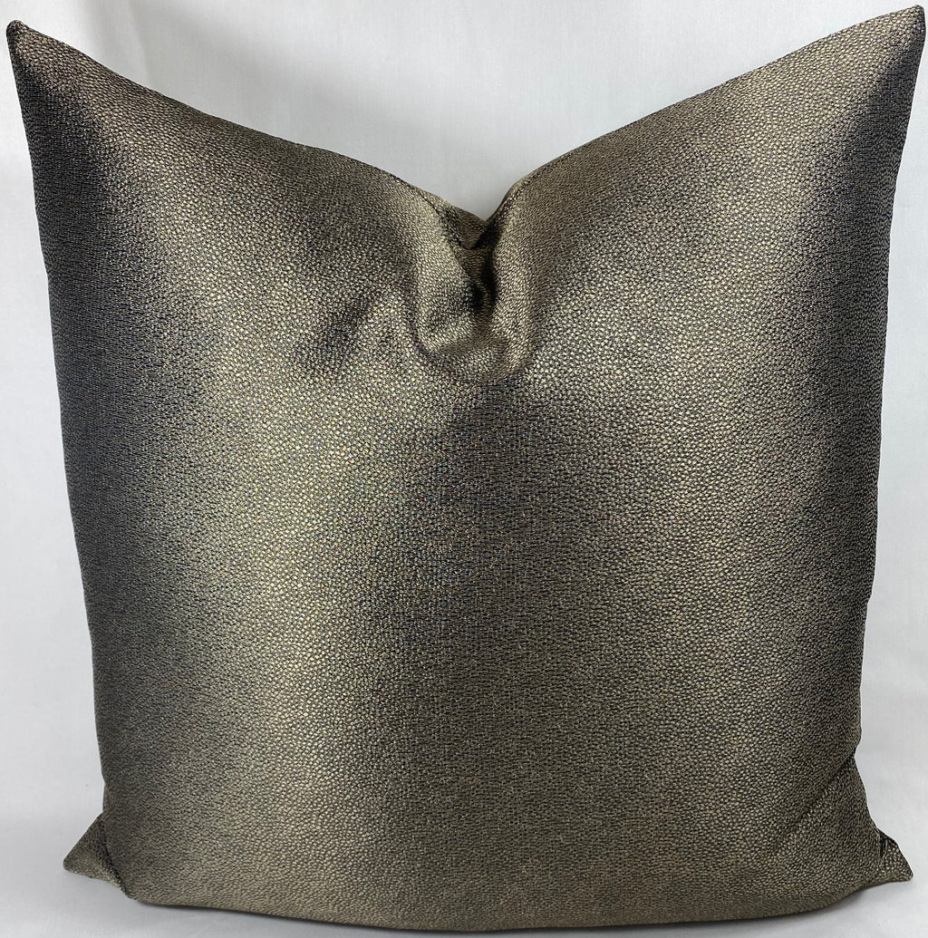 Luxury Pillow – 24" × 24" – Golden Hide