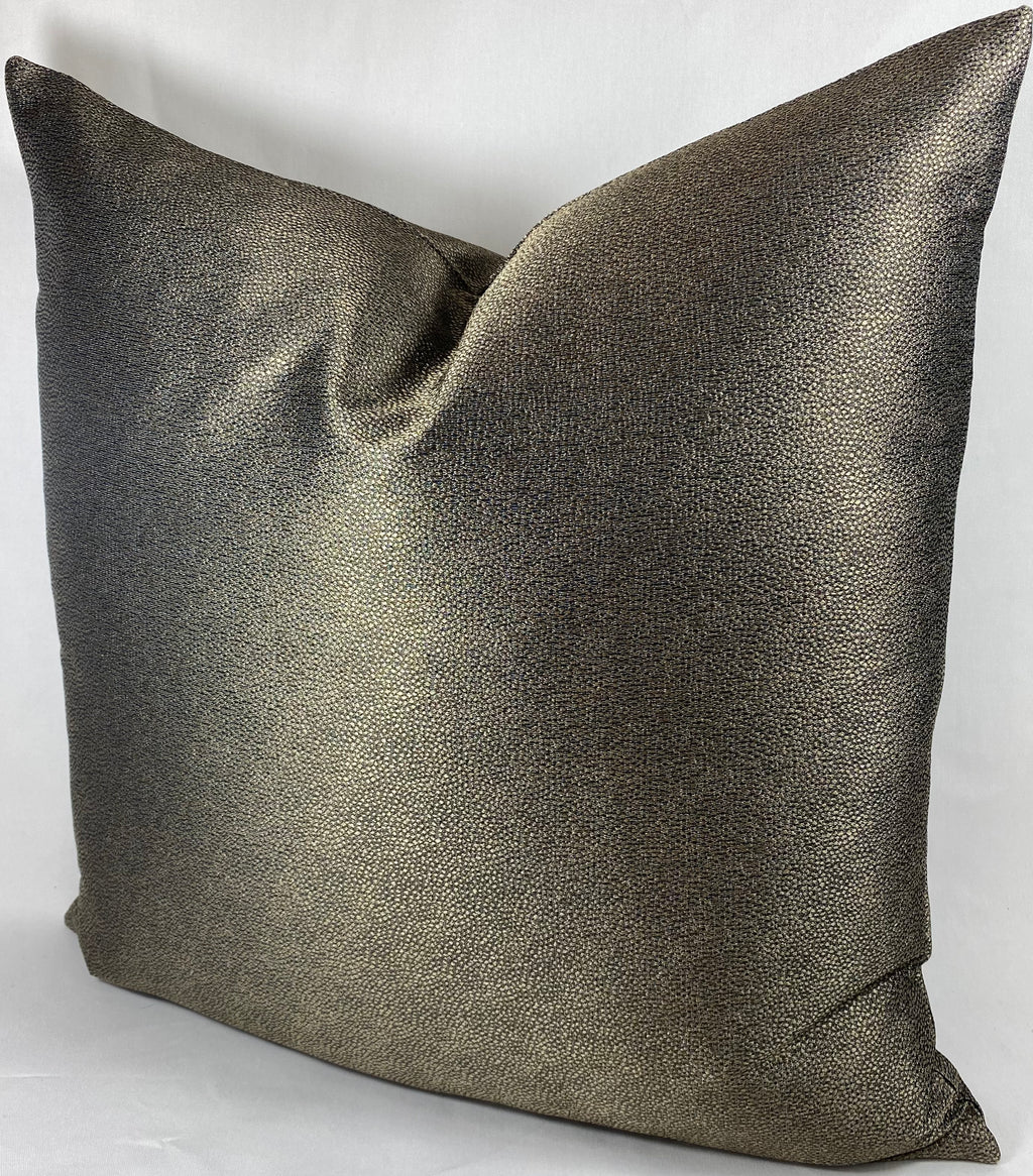 Luxury Pillow – 24" × 24" – Golden Hide