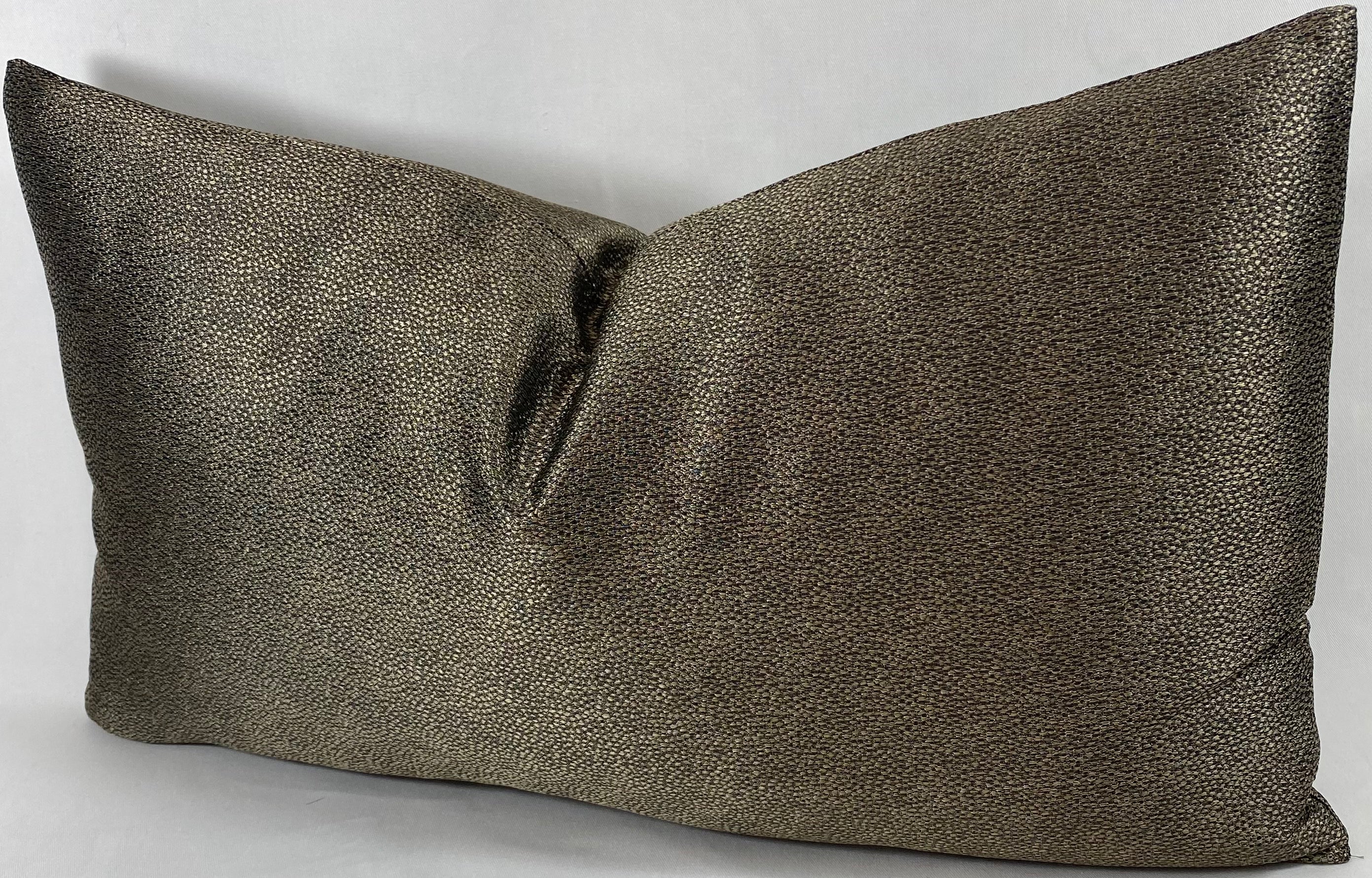 Luxury Lumbar Pillow - 24" x 14"- Golden Hide