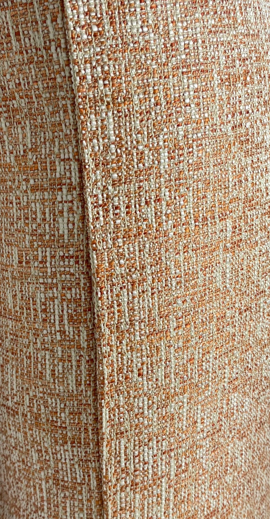 Luxury Pillow – 24" × 24" – Orange Zest