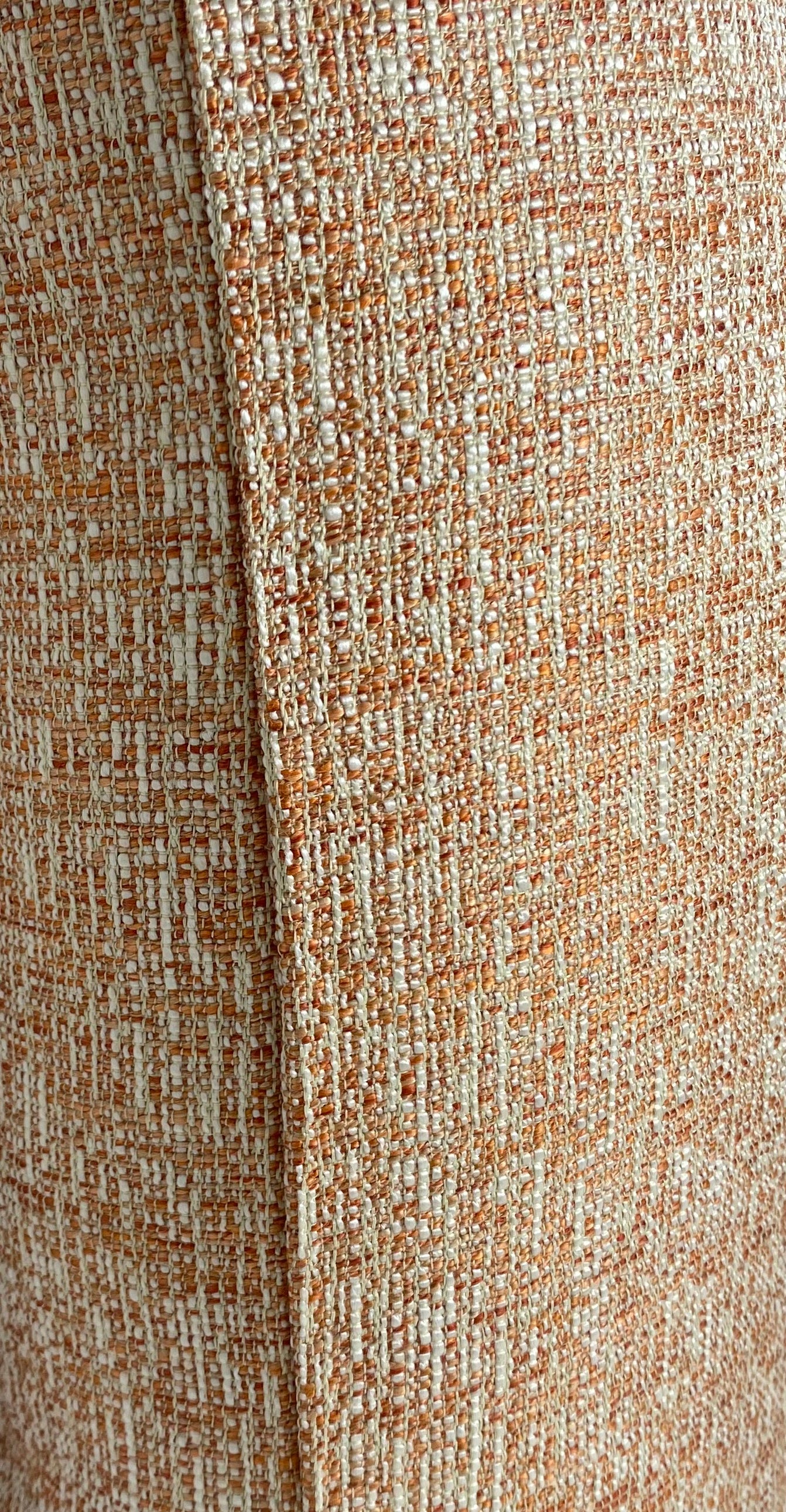 Luxury Pillow – 24" × 24" – Orange Zest