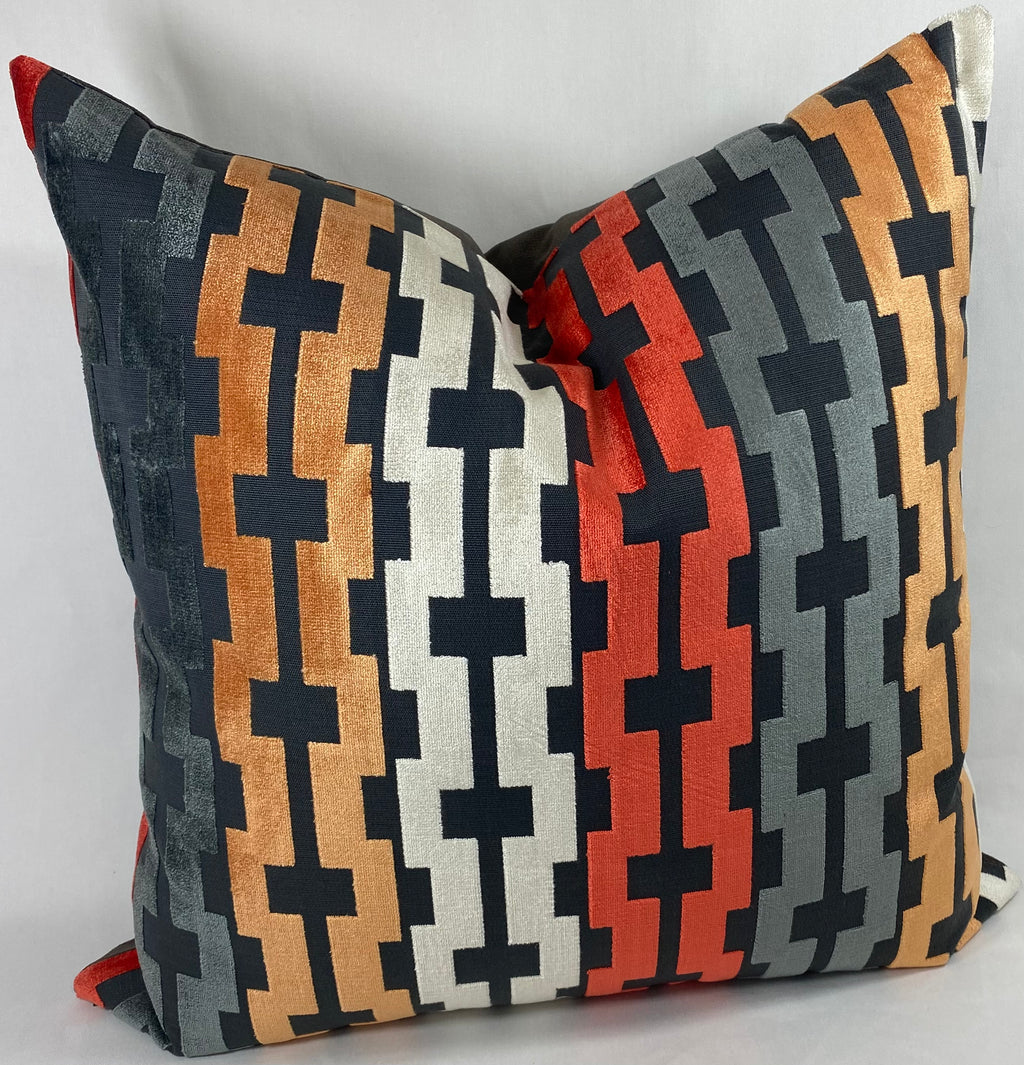 Luxury Pillow – 24" × 24" – Bardot Atomic