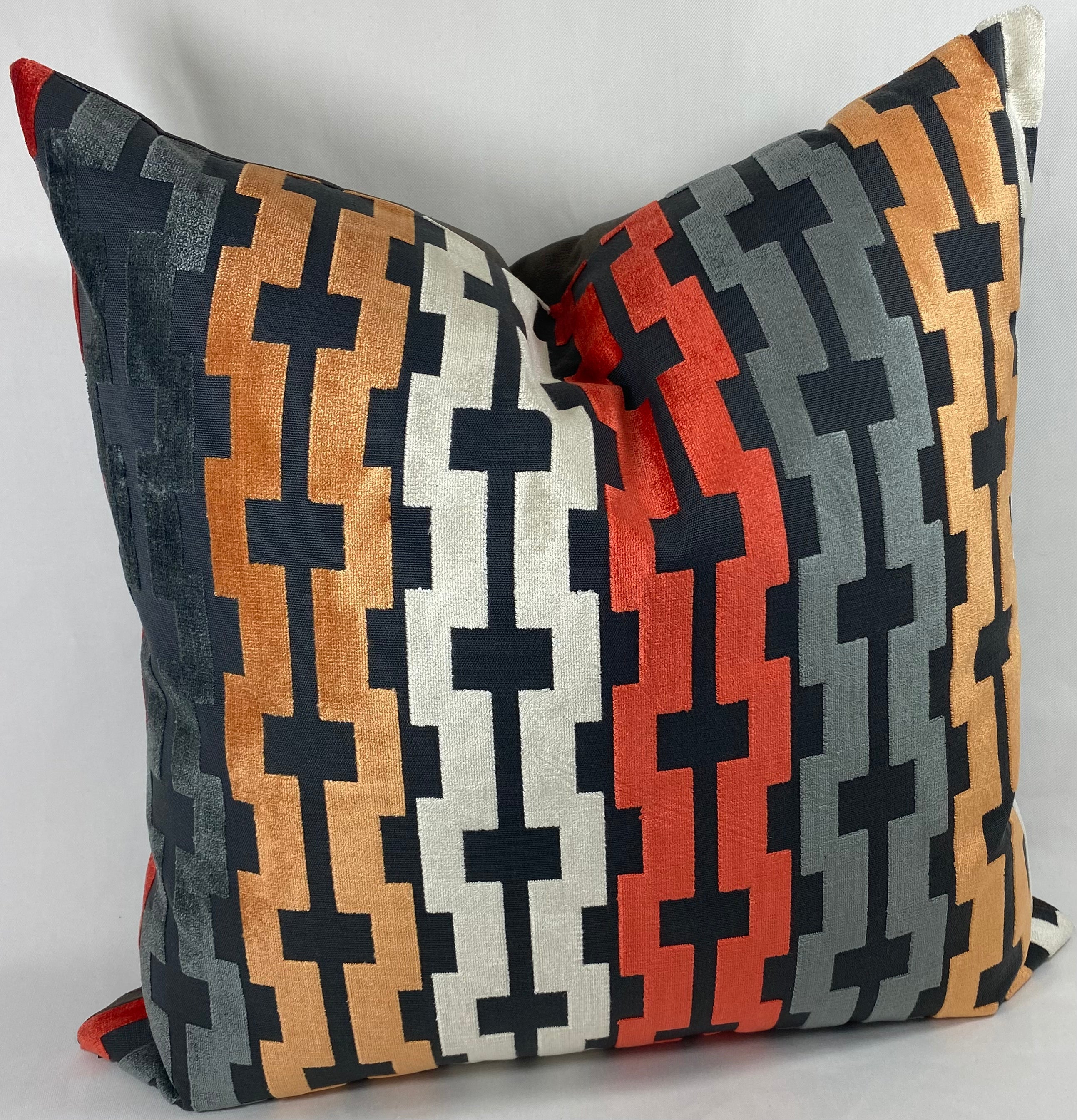 Luxury Pillow – 24" × 24" – Bardot Atomic