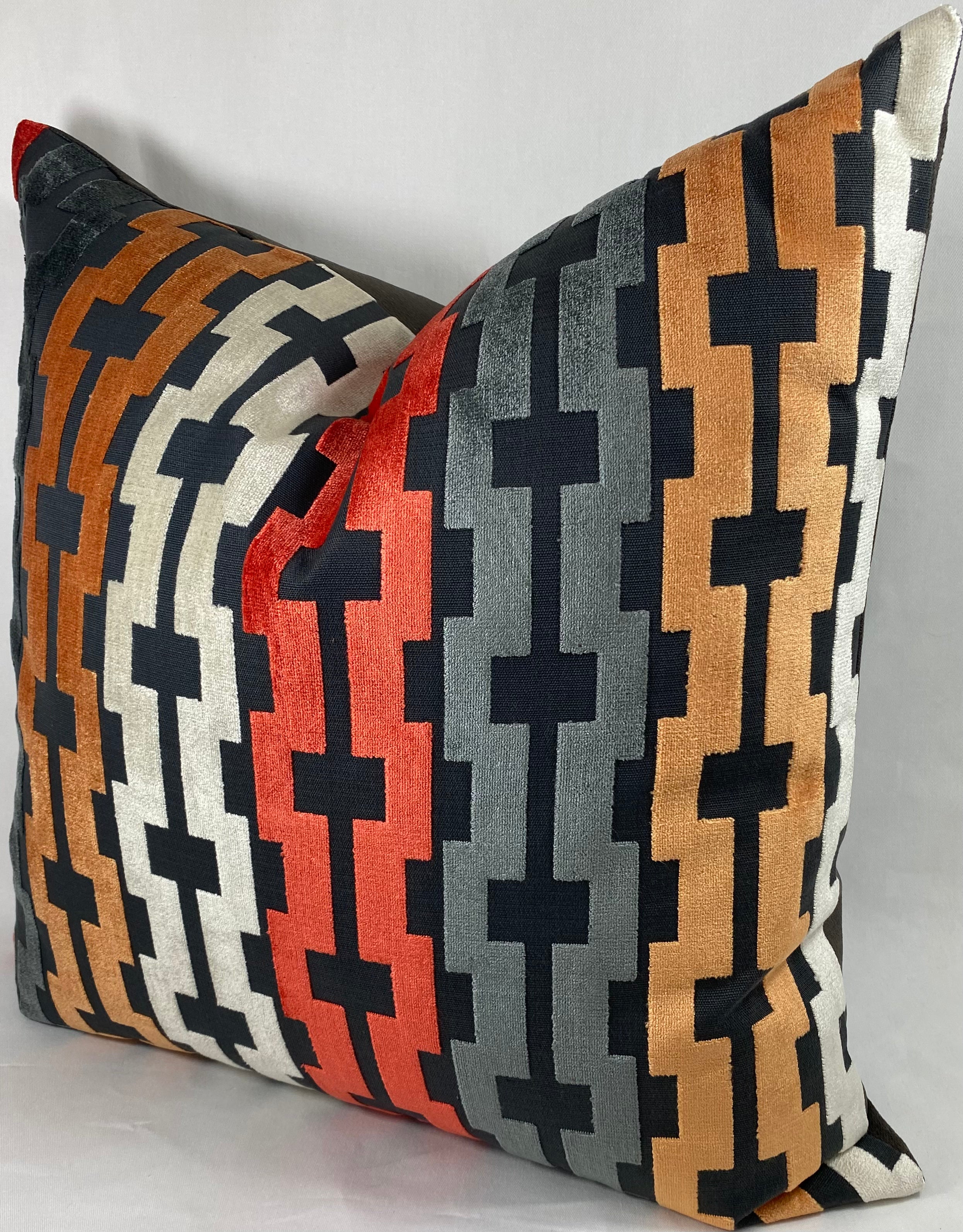 Luxury Pillow – 24" × 24" – Bardot Atomic