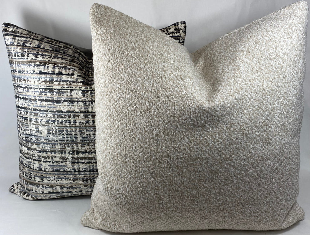 Luxury Pillow – 24" × 24" – Dynamix Graphite