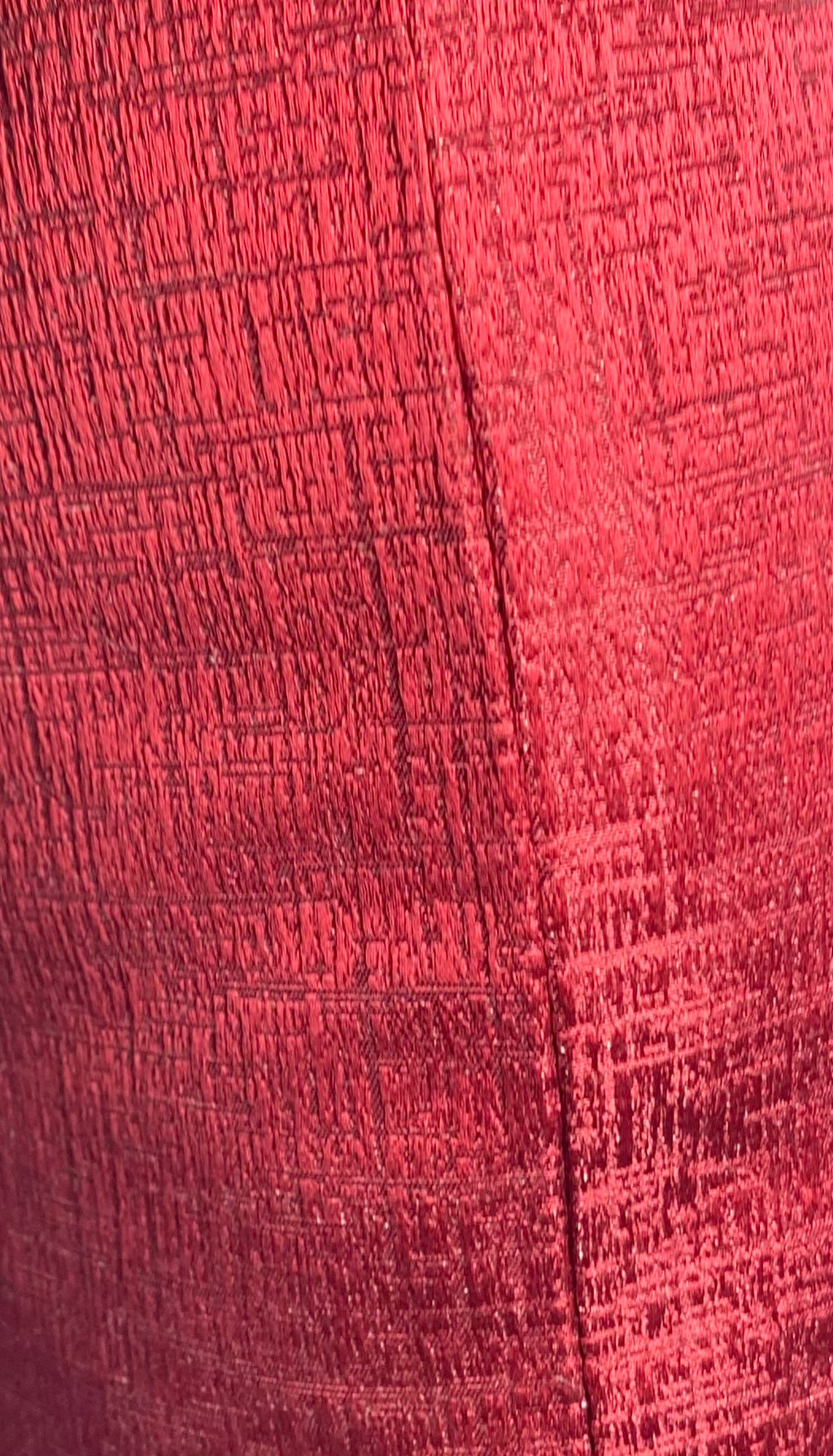 Luxury Pillow – 24" × 24" – Festive Red