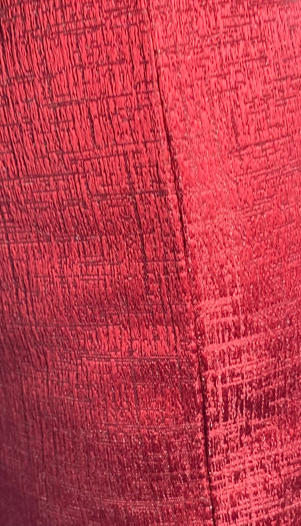 Luxury Pillow – 24" × 24" – Festive Red