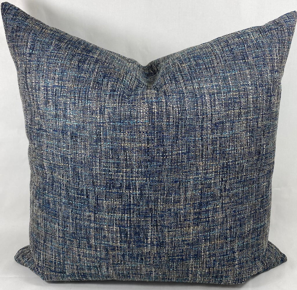 Luxury Pillow – 24" × 24" – Blue Medley