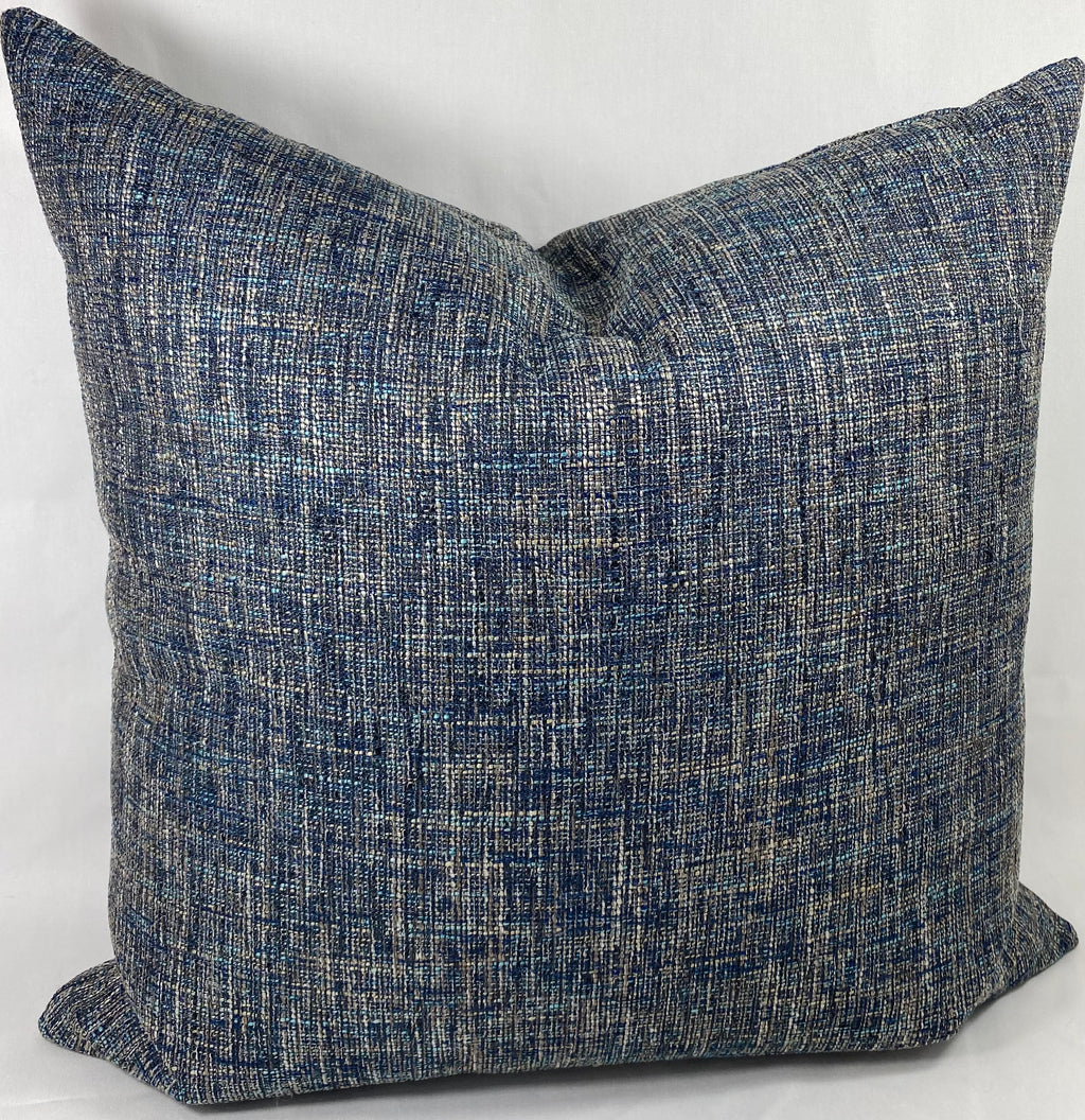 Luxury Pillow – 24" × 24" – Blue Medley