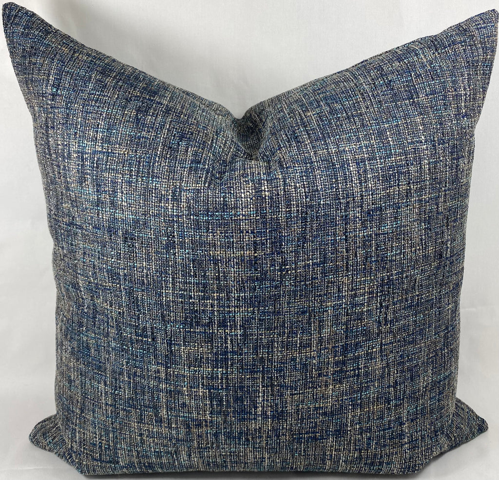 Luxury Pillow – 24" × 24" – Blue Medley